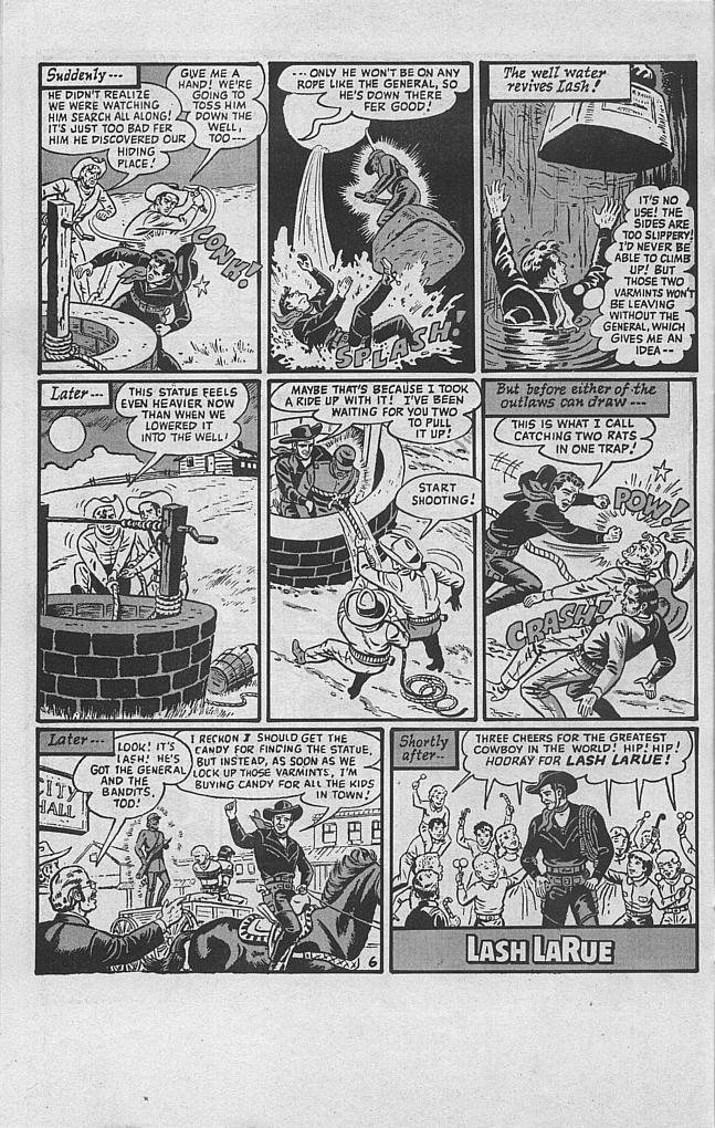 Read online Lash LaRue Western comic -  Issue #1 - 20