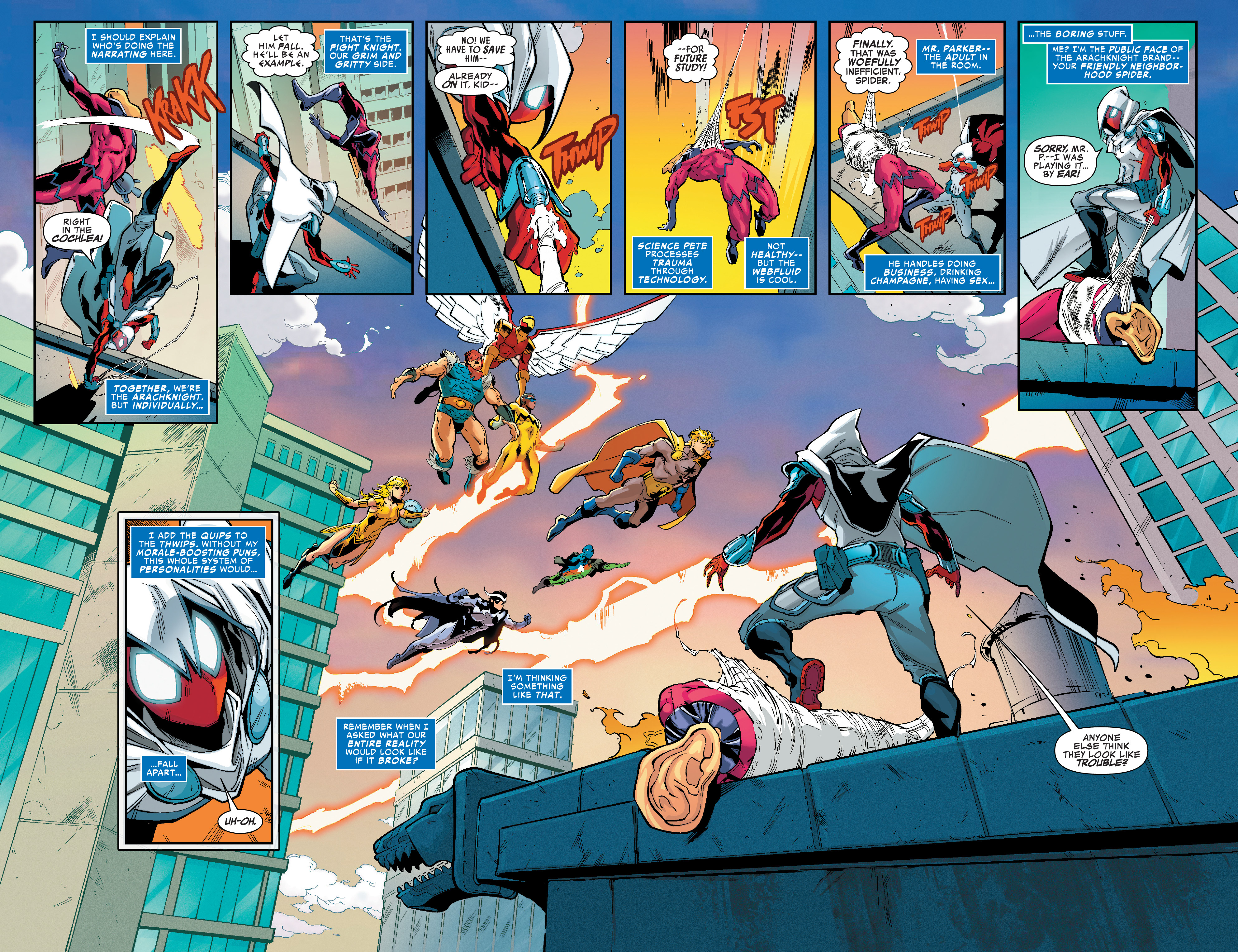 Read online Secret Warps: Arachknight Annual comic -  Issue # Full - 4