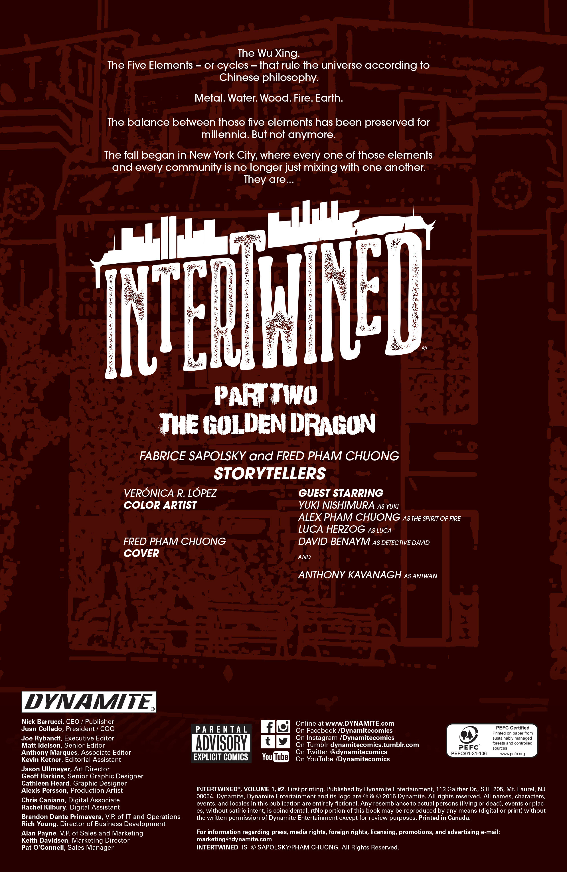 Read online Intertwined comic -  Issue #2 - 2