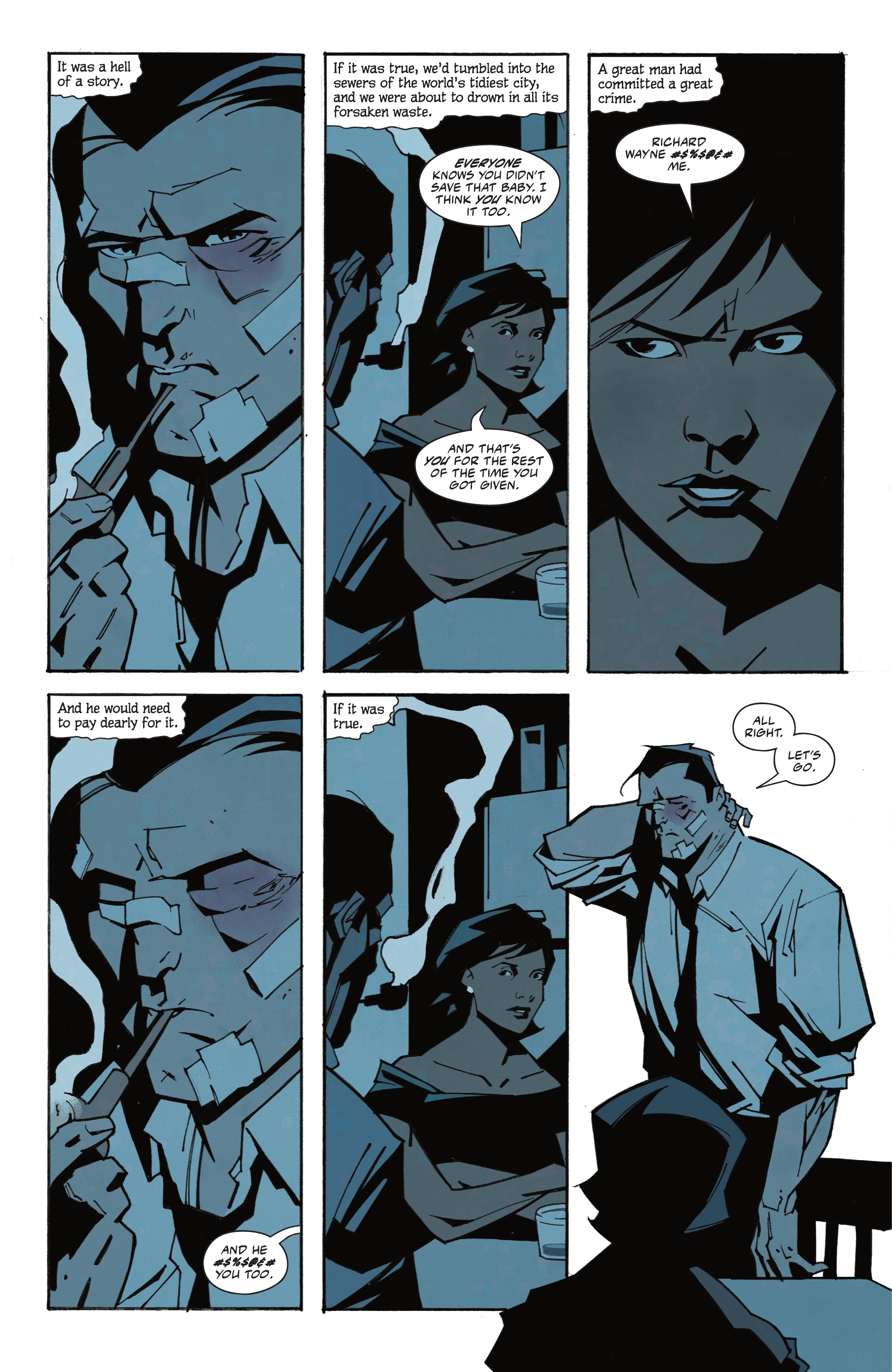 Read online Gotham City: Year One comic -  Issue #5 - 15