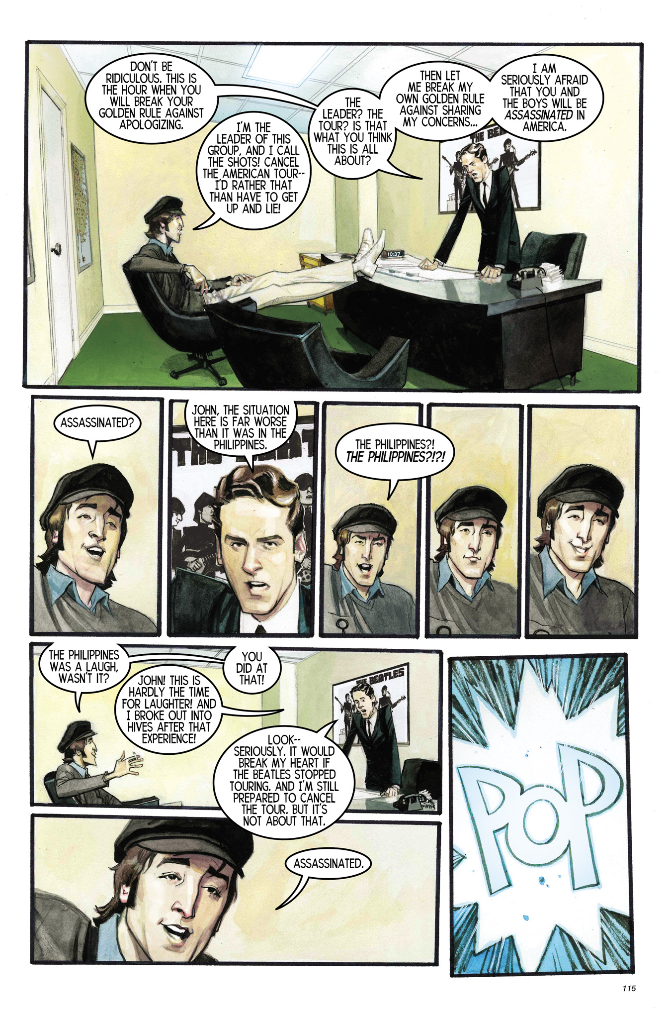 Read online The Fifth Beatle: The Brian Epstein Story comic -  Issue # TPB - 105