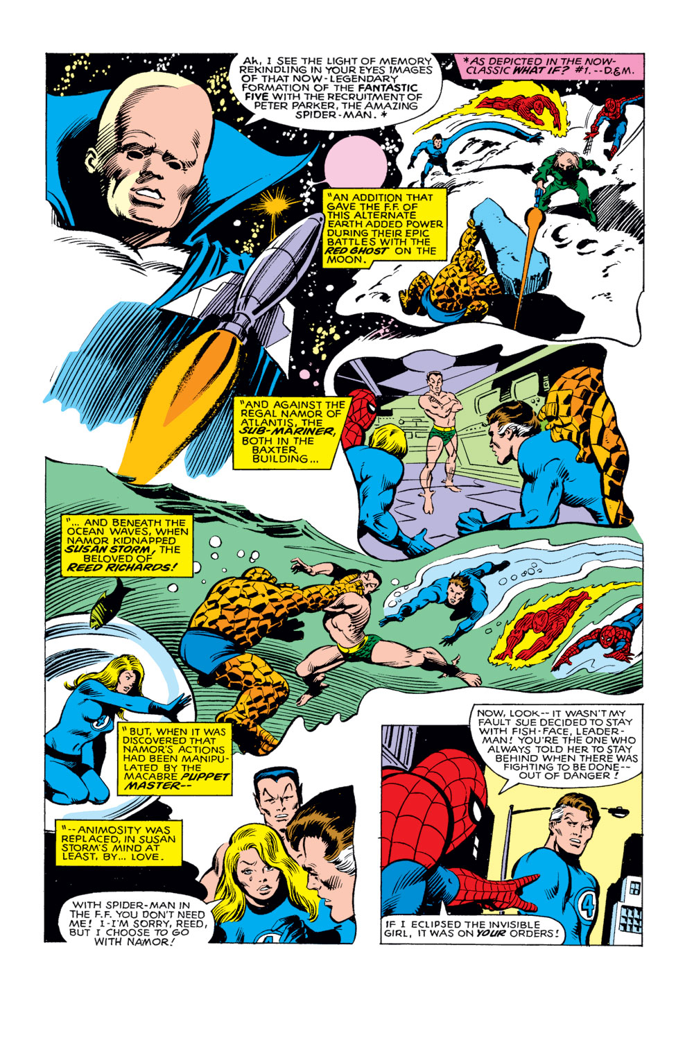 What If? (1977) issue 21 - Invisible Girl of the Fantastic Four married the Sub-Mariner - Page 7
