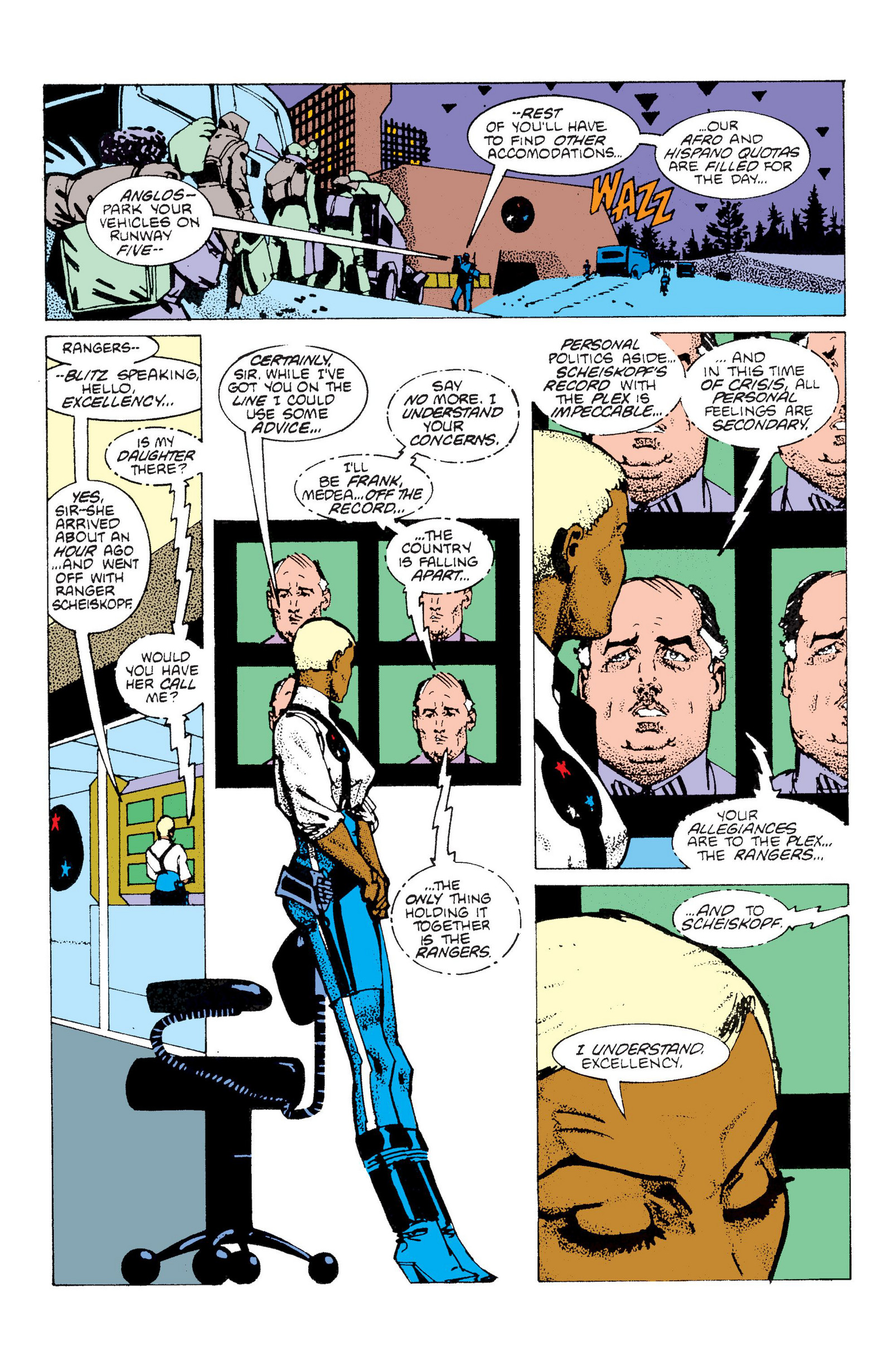 Read online American Flagg! comic -  Issue # _Definitive Collection (Part 4) - 22