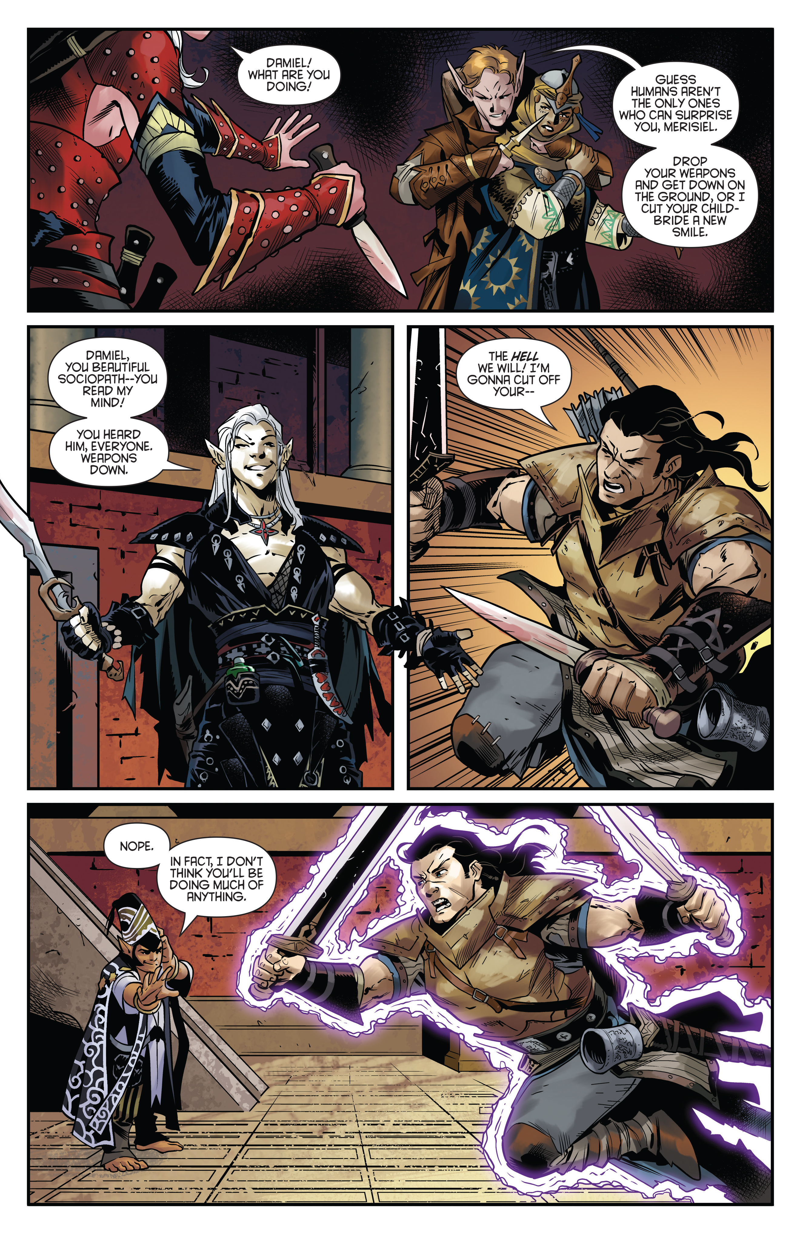 Read online Pathfinder: Hollow Mountain comic -  Issue #6 - 16