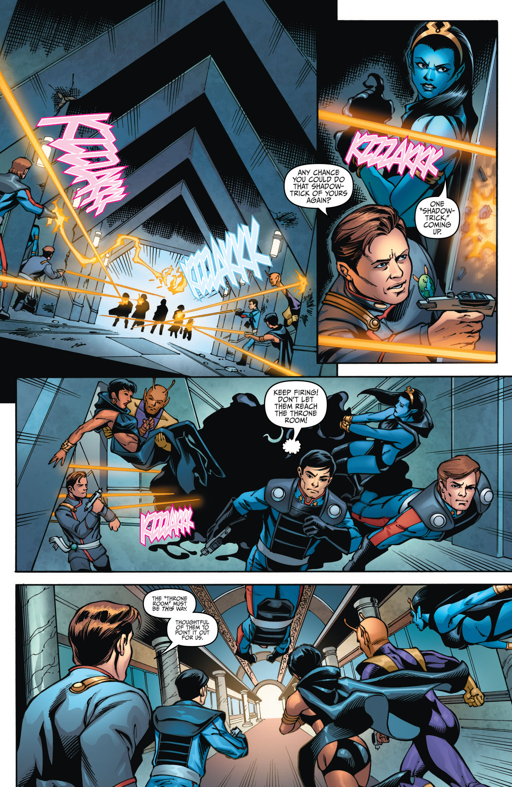 Read online Star Trek/Legion of Super-Heroes comic -  Issue #4 - 21