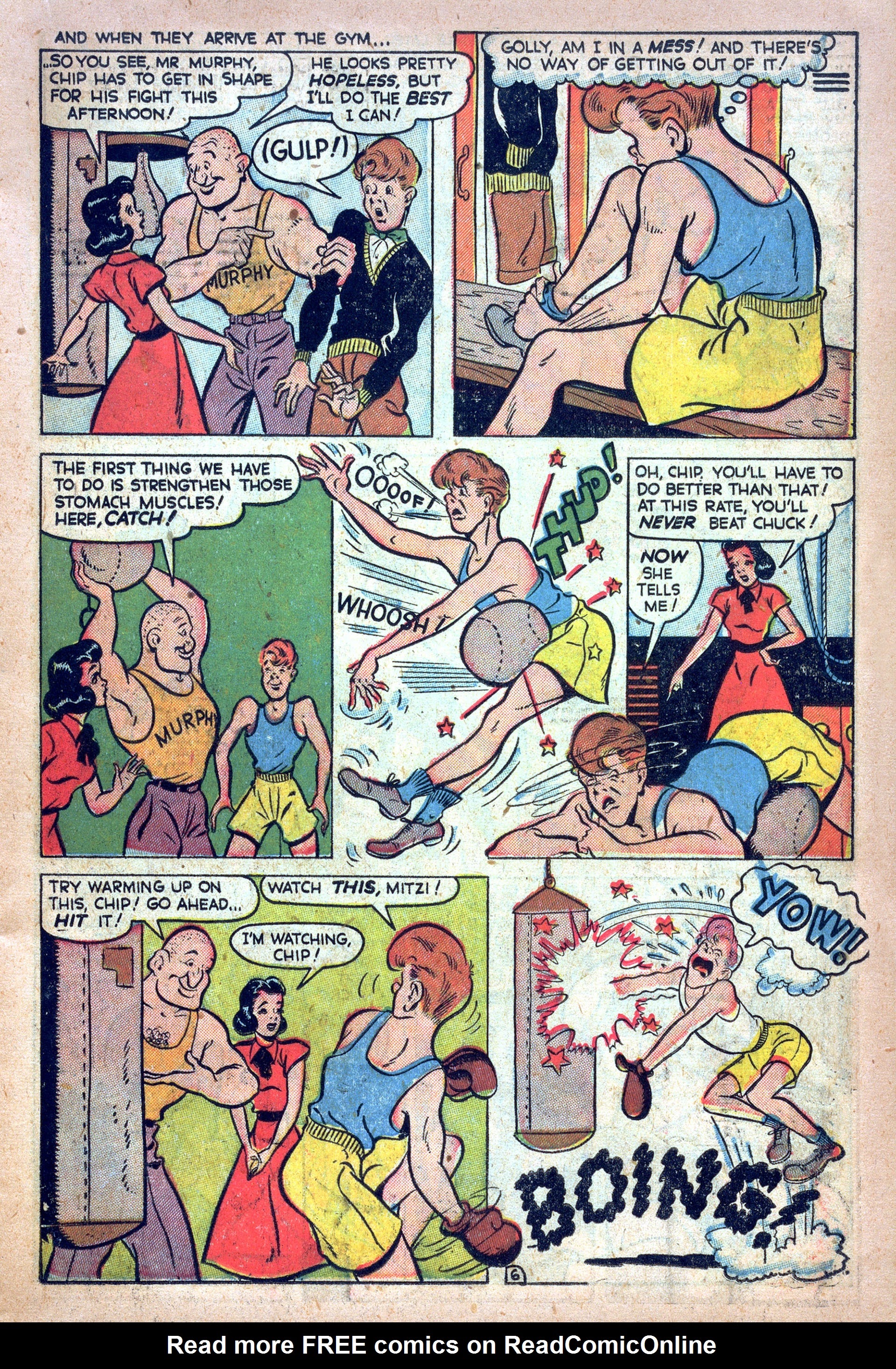 Read online Mitzi's Boy Friend comic -  Issue #6 - 15