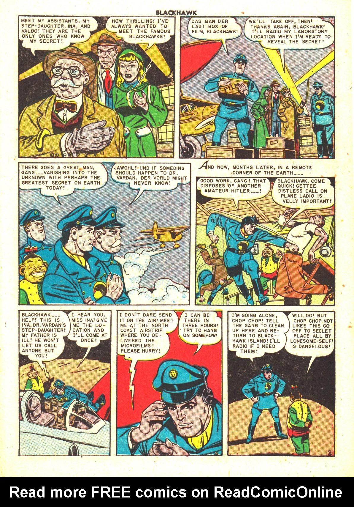 Read online Blackhawk (1957) comic -  Issue #35 - 43