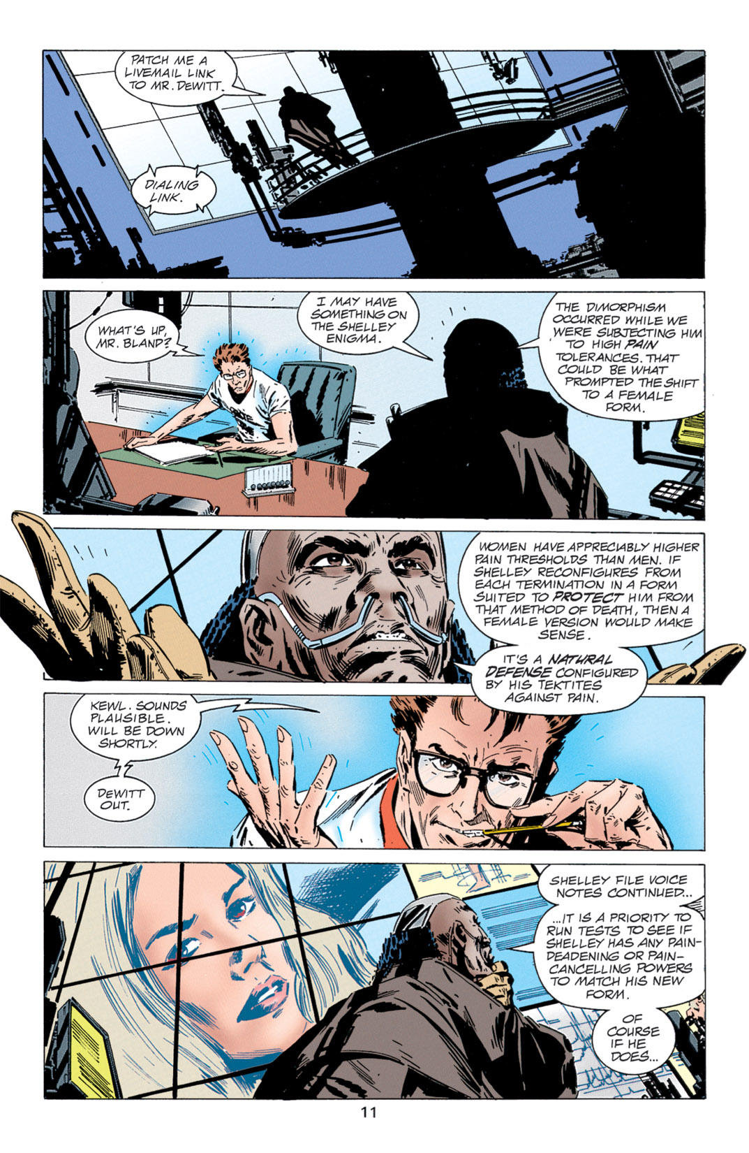 Read online Resurrection Man (1997) comic -  Issue #23 - 12