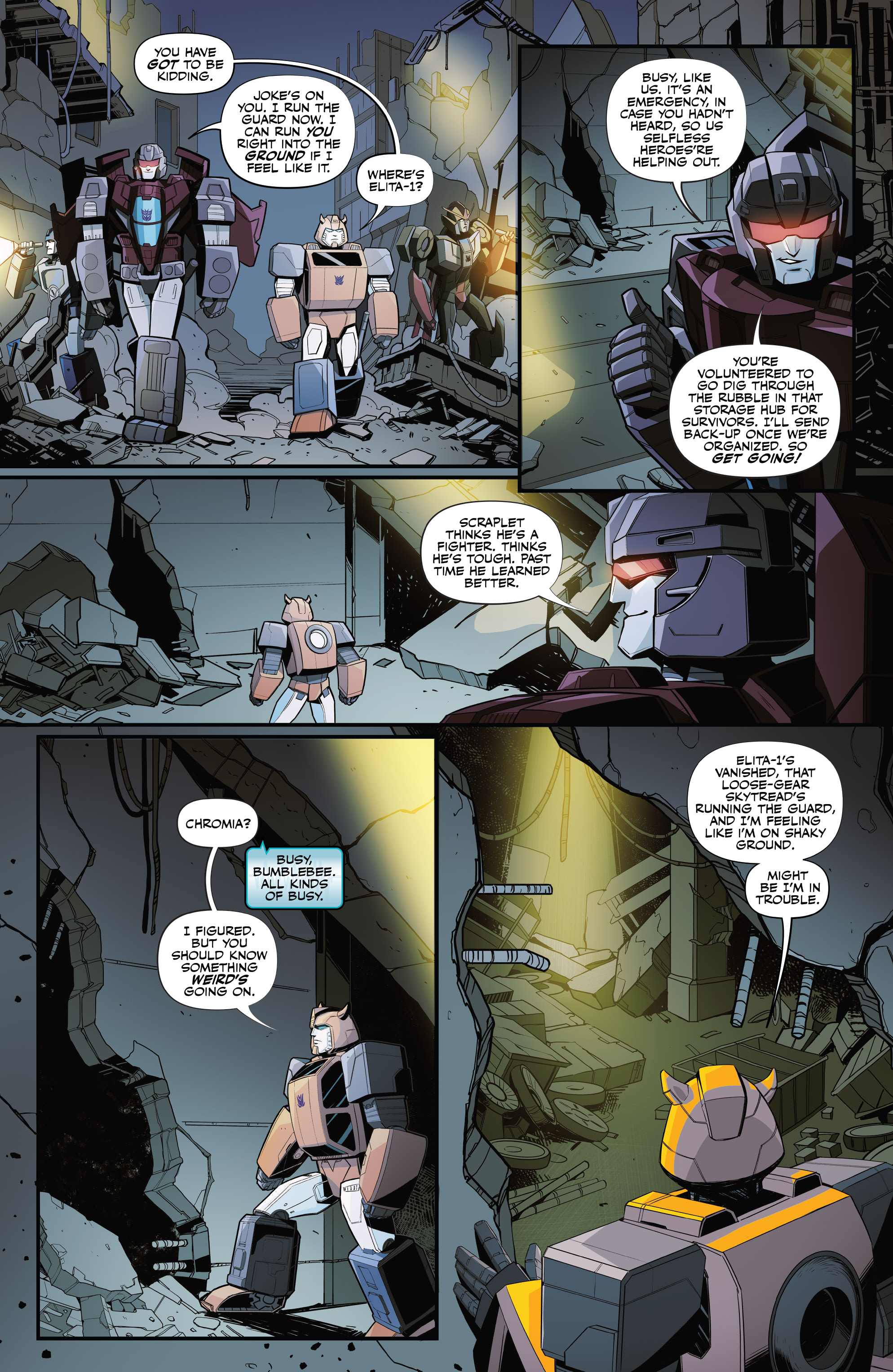 Read online Transformers (2019) comic -  Issue #19 - 10