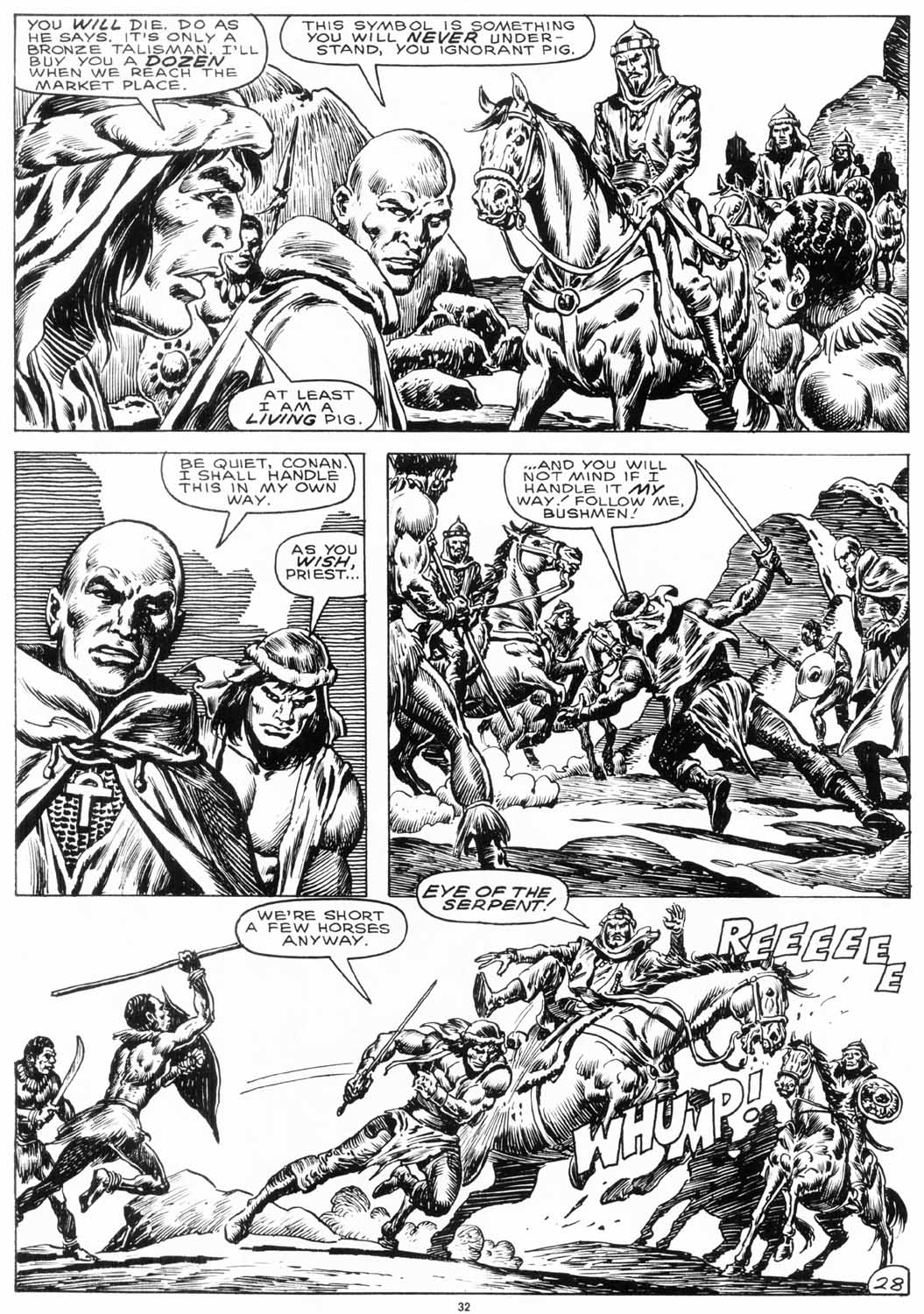 Read online The Savage Sword Of Conan comic -  Issue #152 - 34