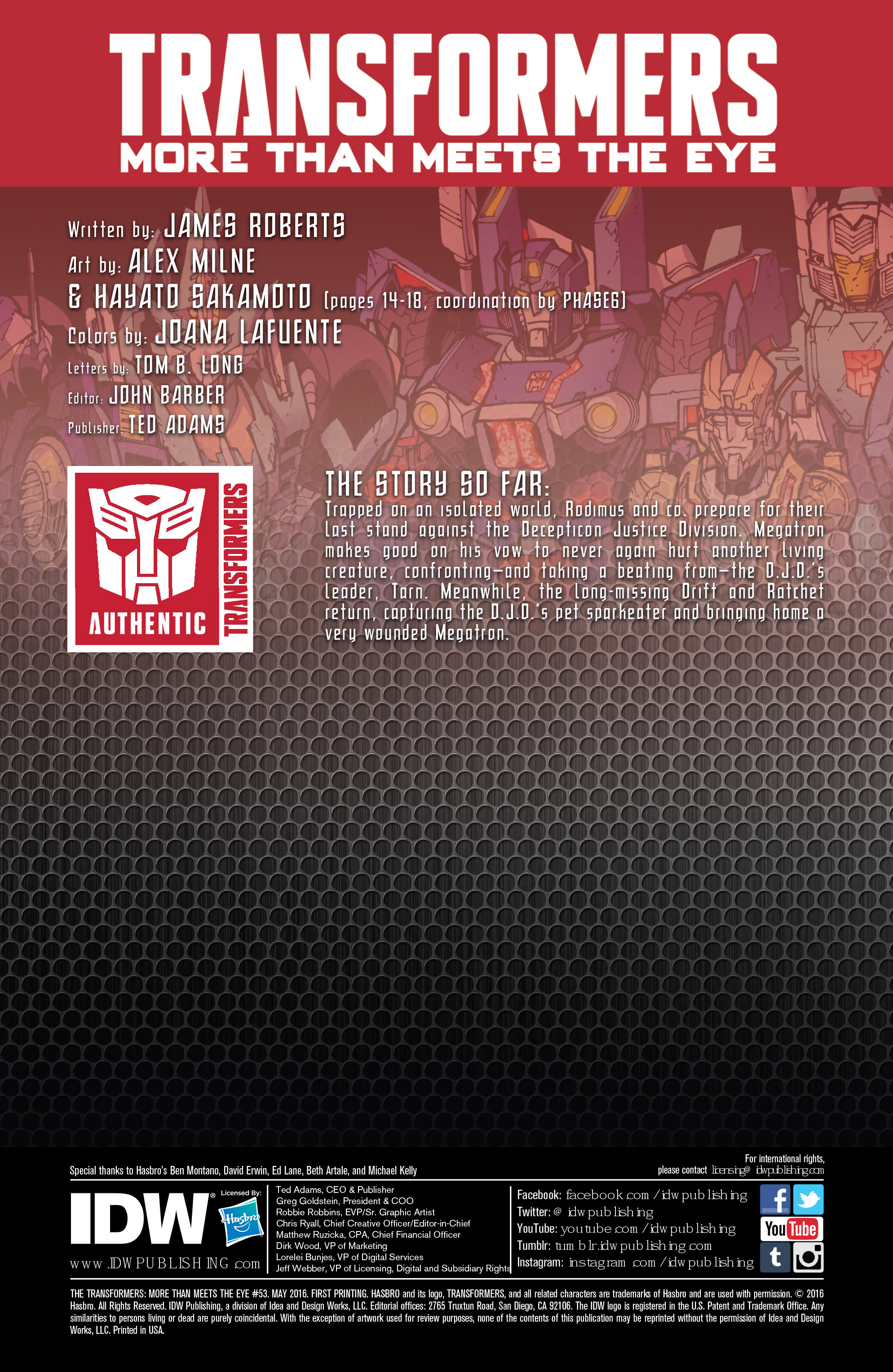 Read online The Transformers: More Than Meets The Eye comic -  Issue #53 - 2