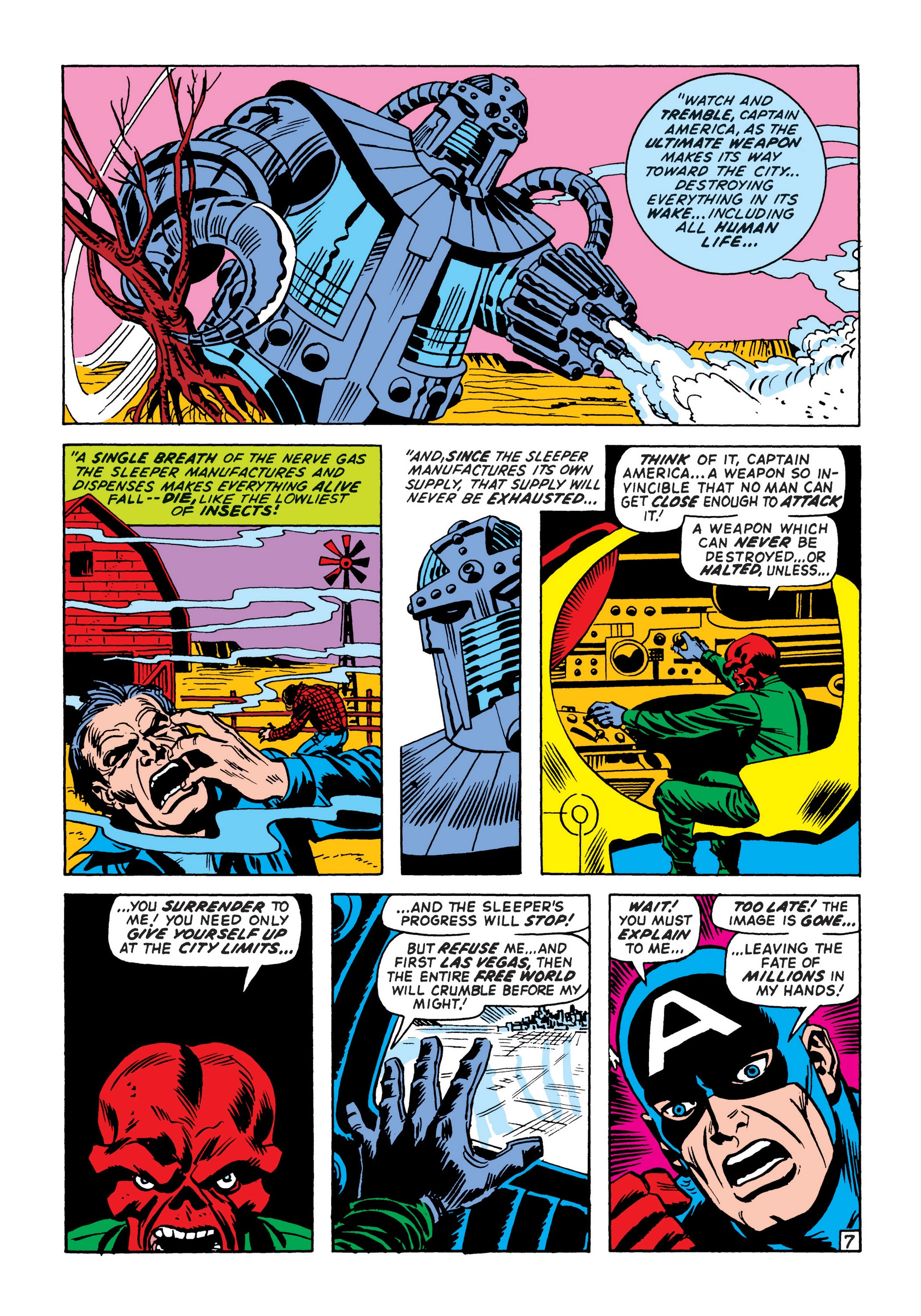 Read online Marvel Masterworks: Captain America comic -  Issue # TPB 6 (Part 3) - 58