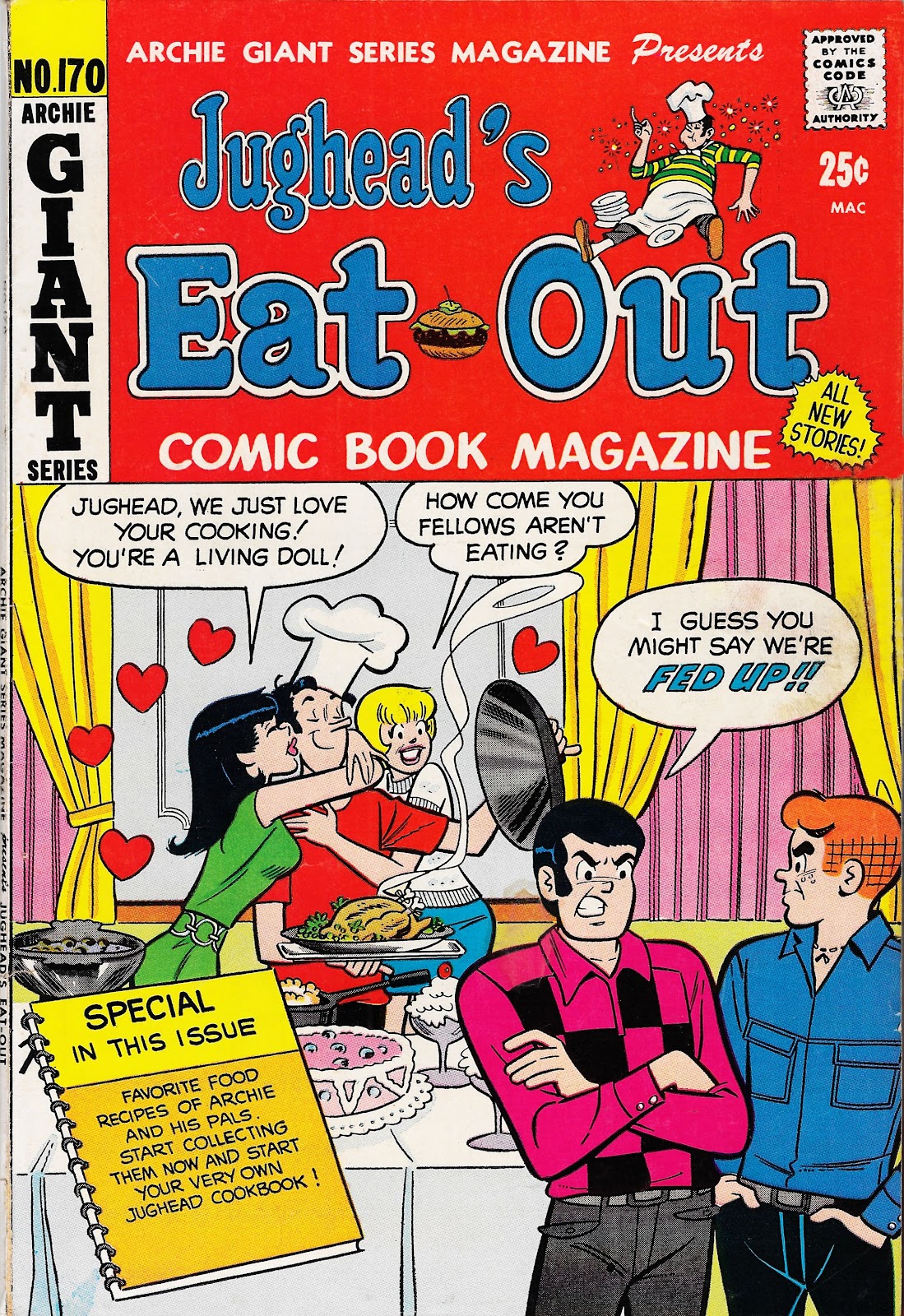 Archie Giant Series Magazine issue 170 - Page 1