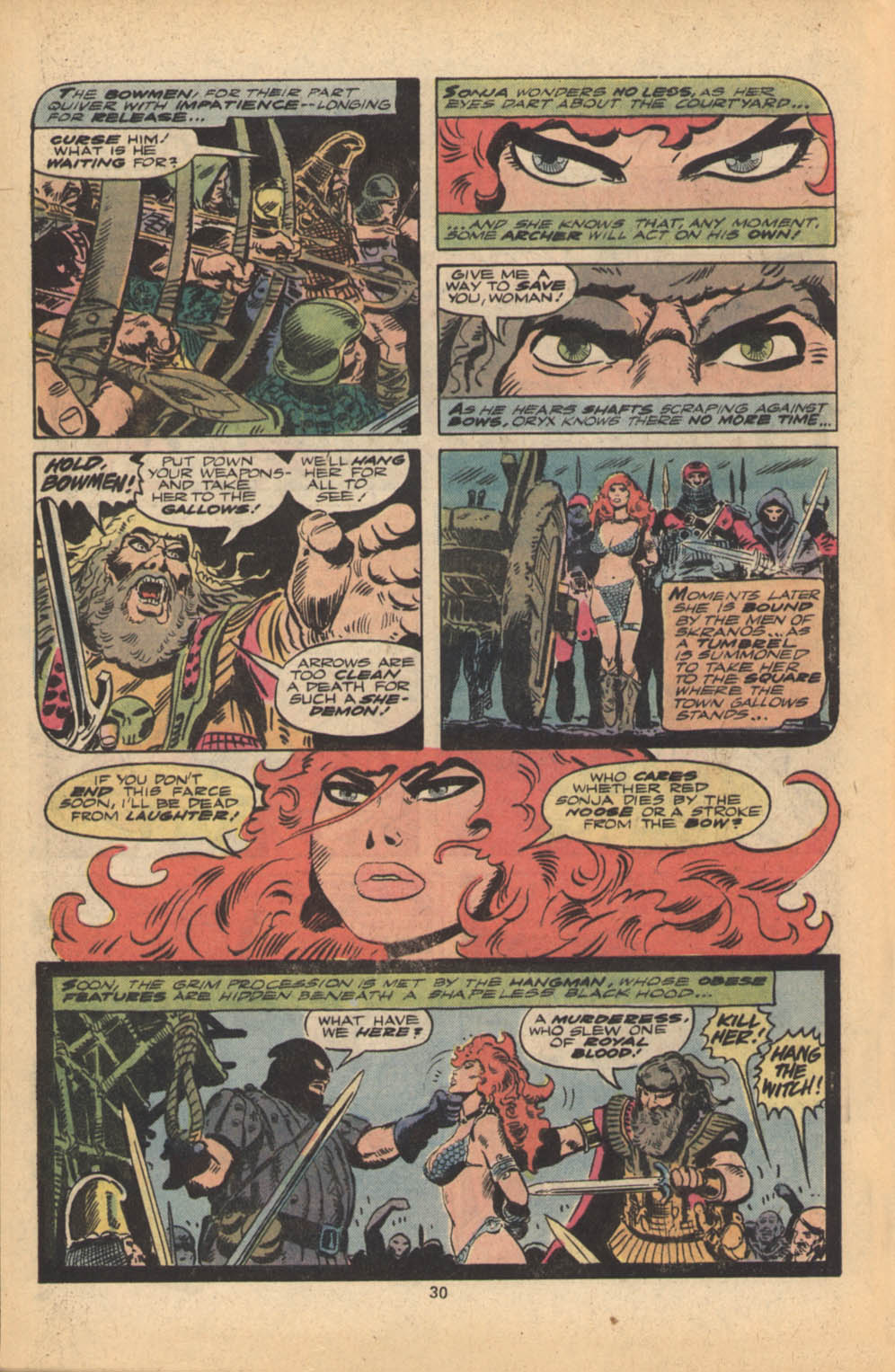 Read online Red Sonja (1977) comic -  Issue #7 - 17