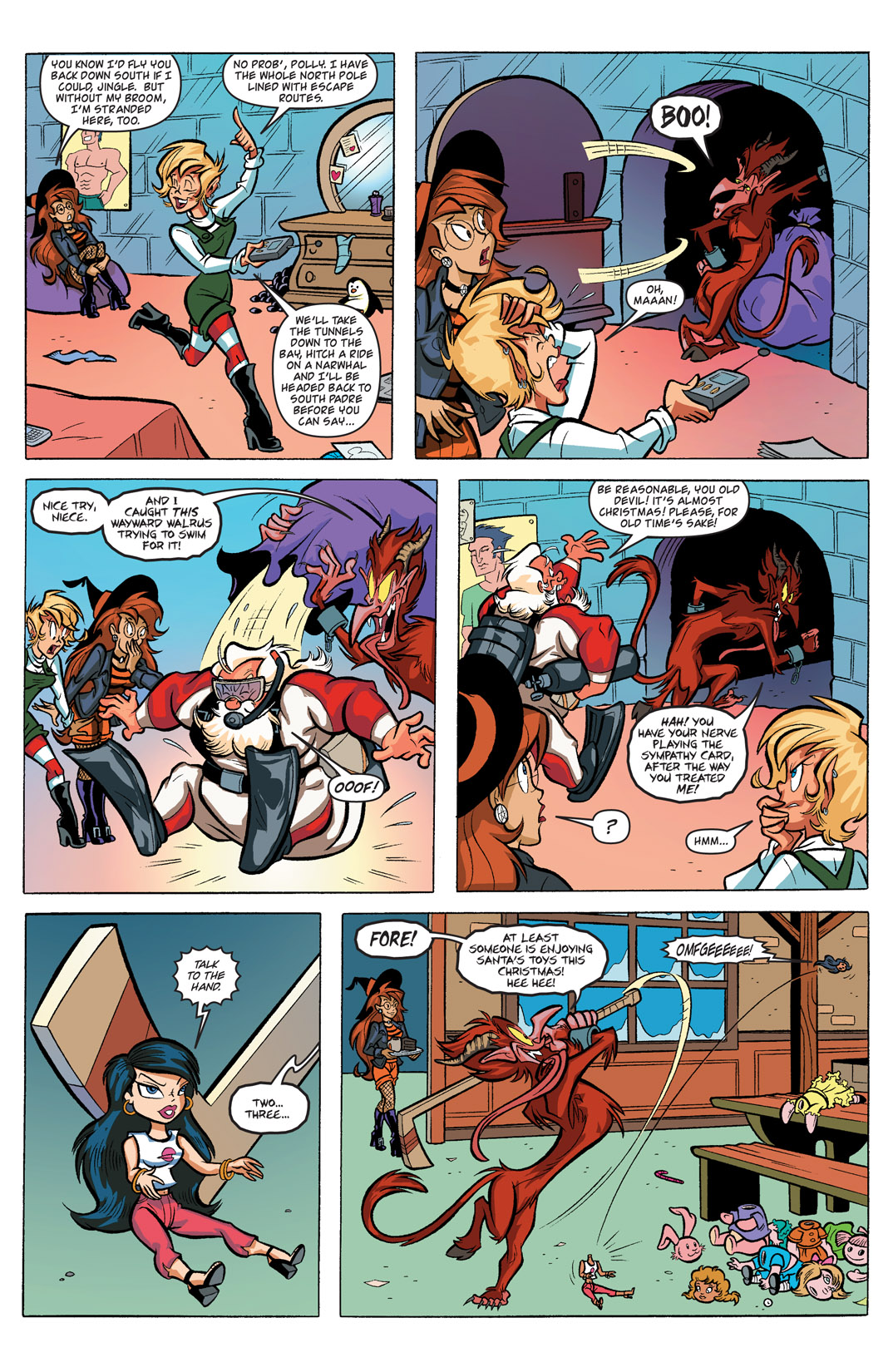 Read online Jingle Belle: Gift-Wrapped comic -  Issue # Full - 20