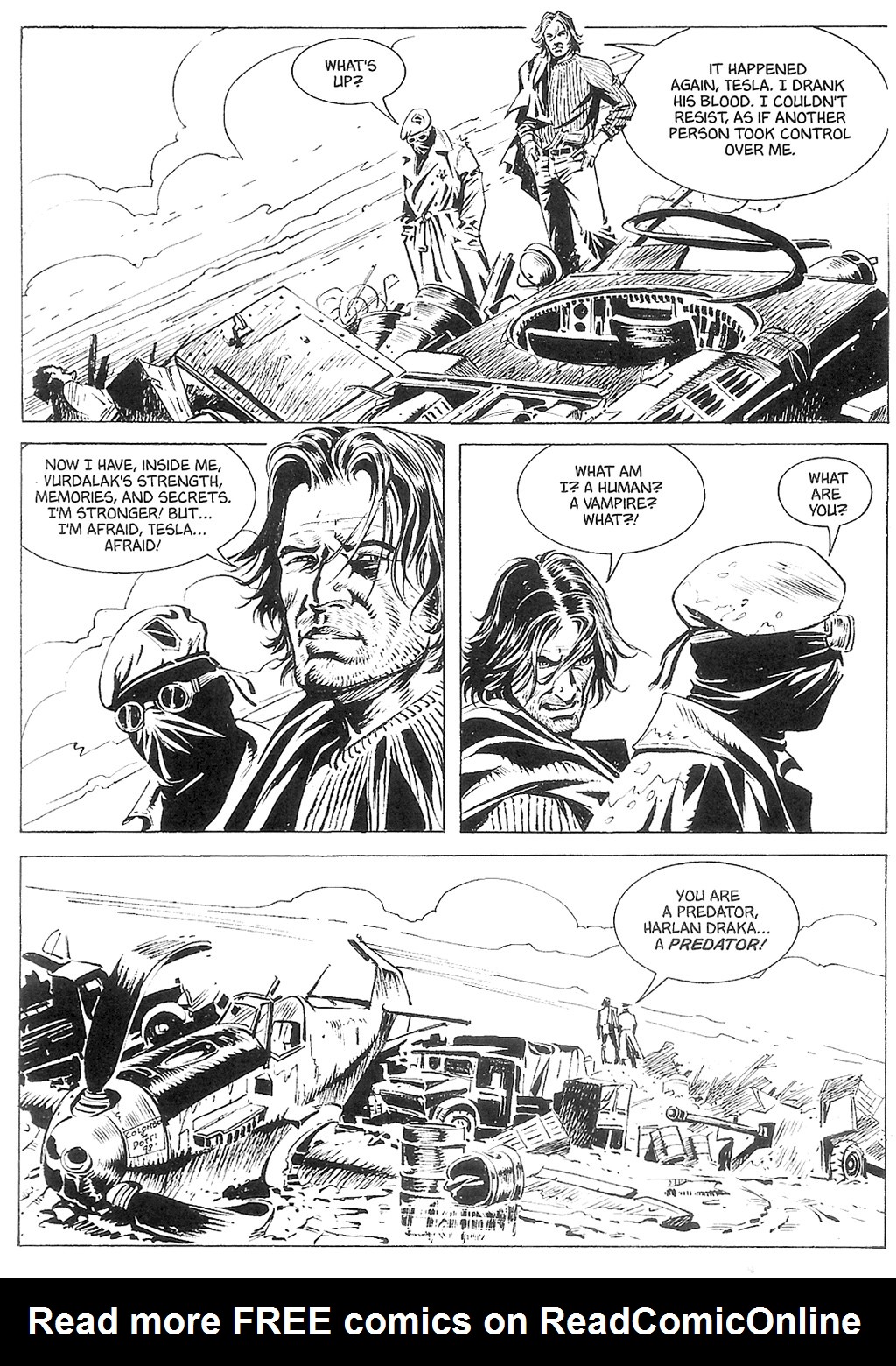 Read online Dampyr comic -  Issue #4 - 97