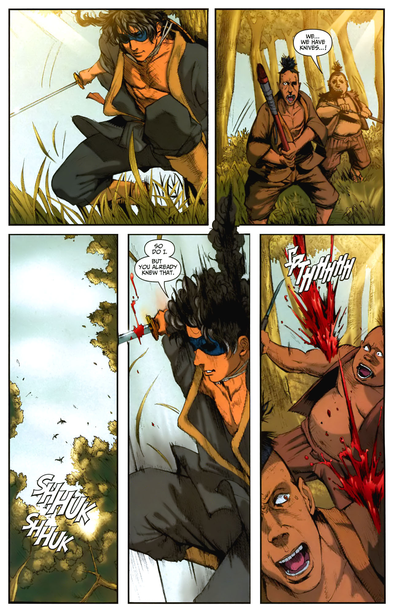 Read online Ninja Scroll comic -  Issue #1 - 4