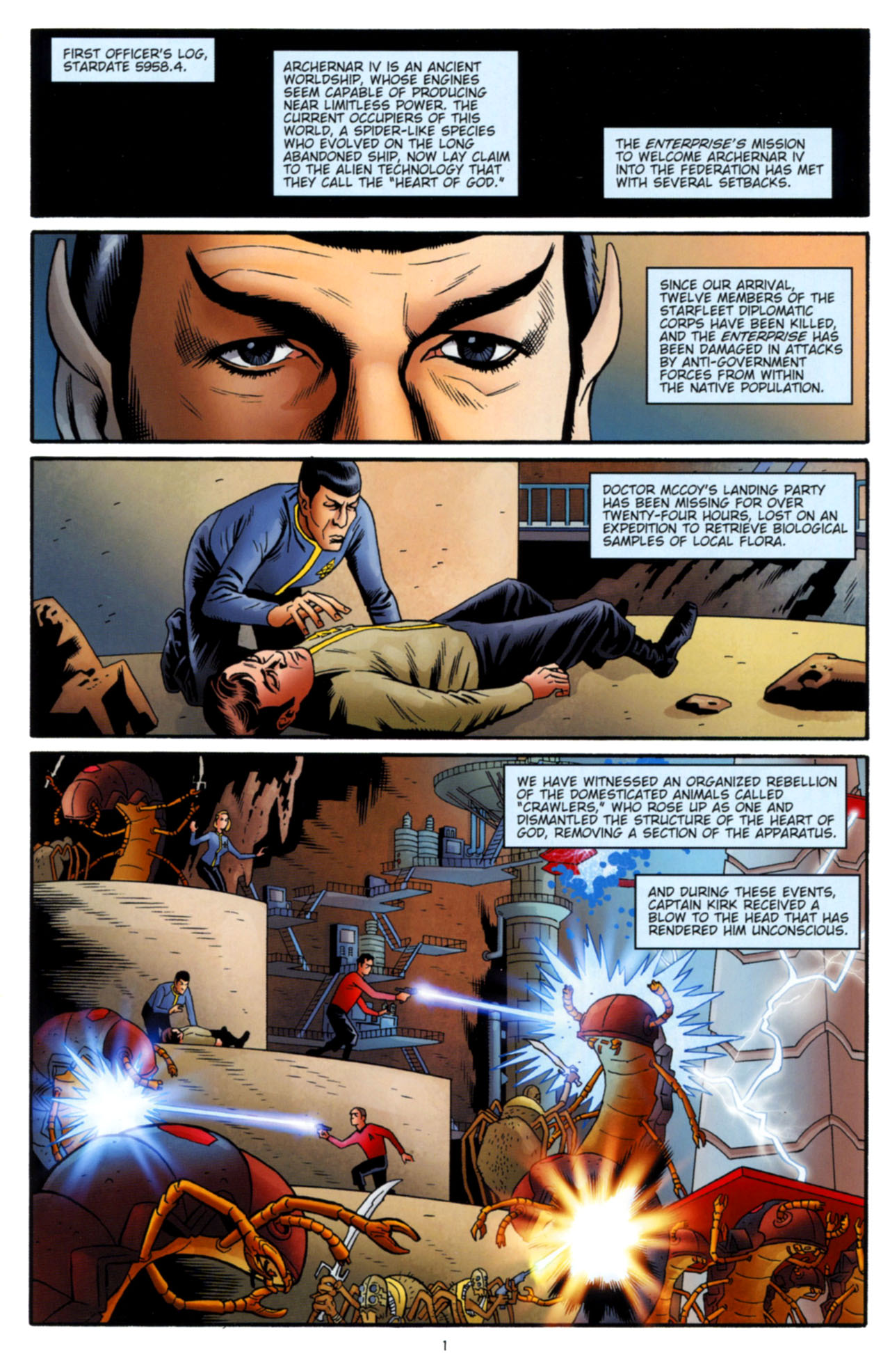 Read online Star Trek: Mission's End comic -  Issue #4 - 3