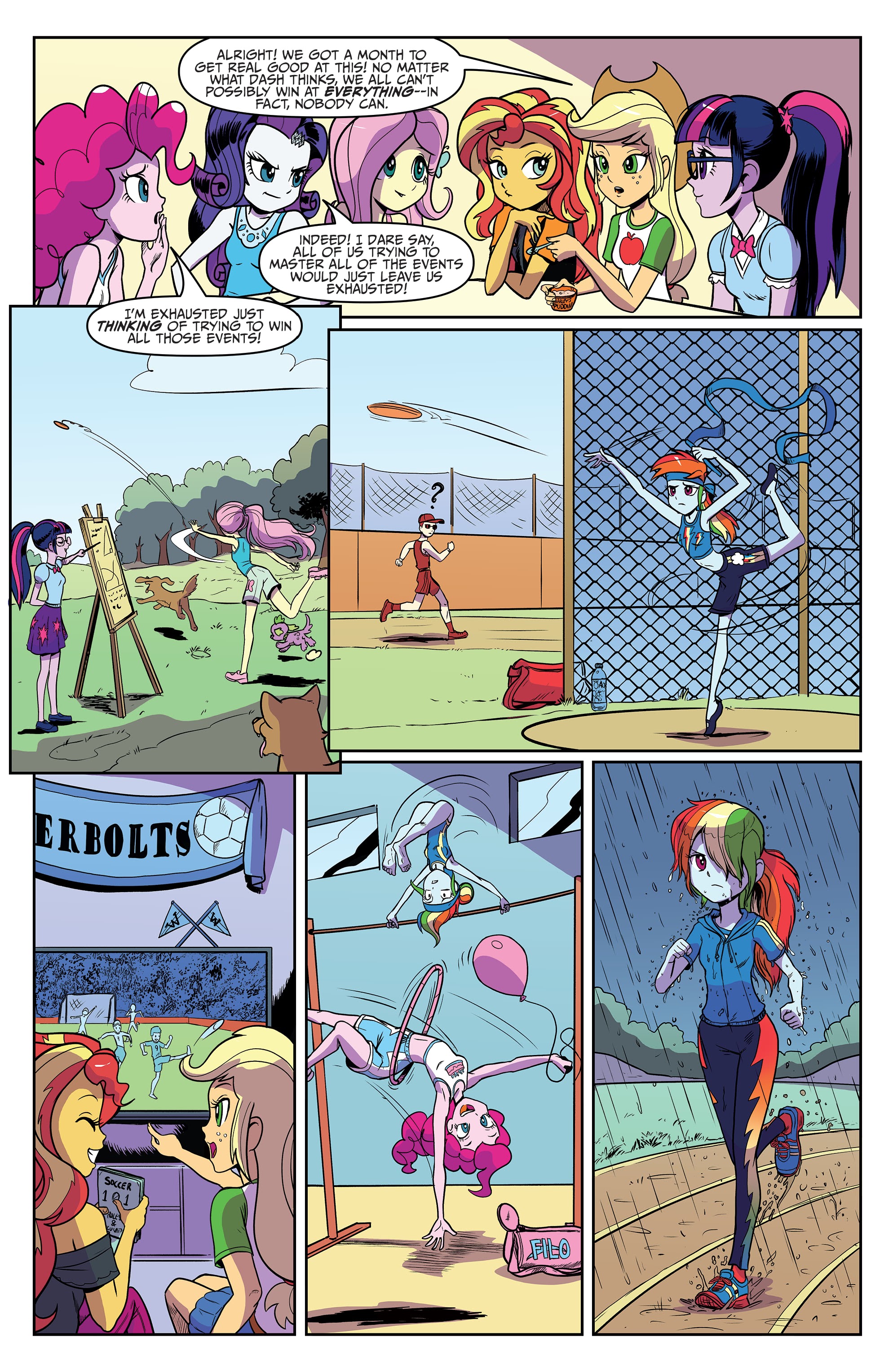 Read online My Little Pony Equestria Girls: Canterlot High: March Radness comic -  Issue # Full - 26