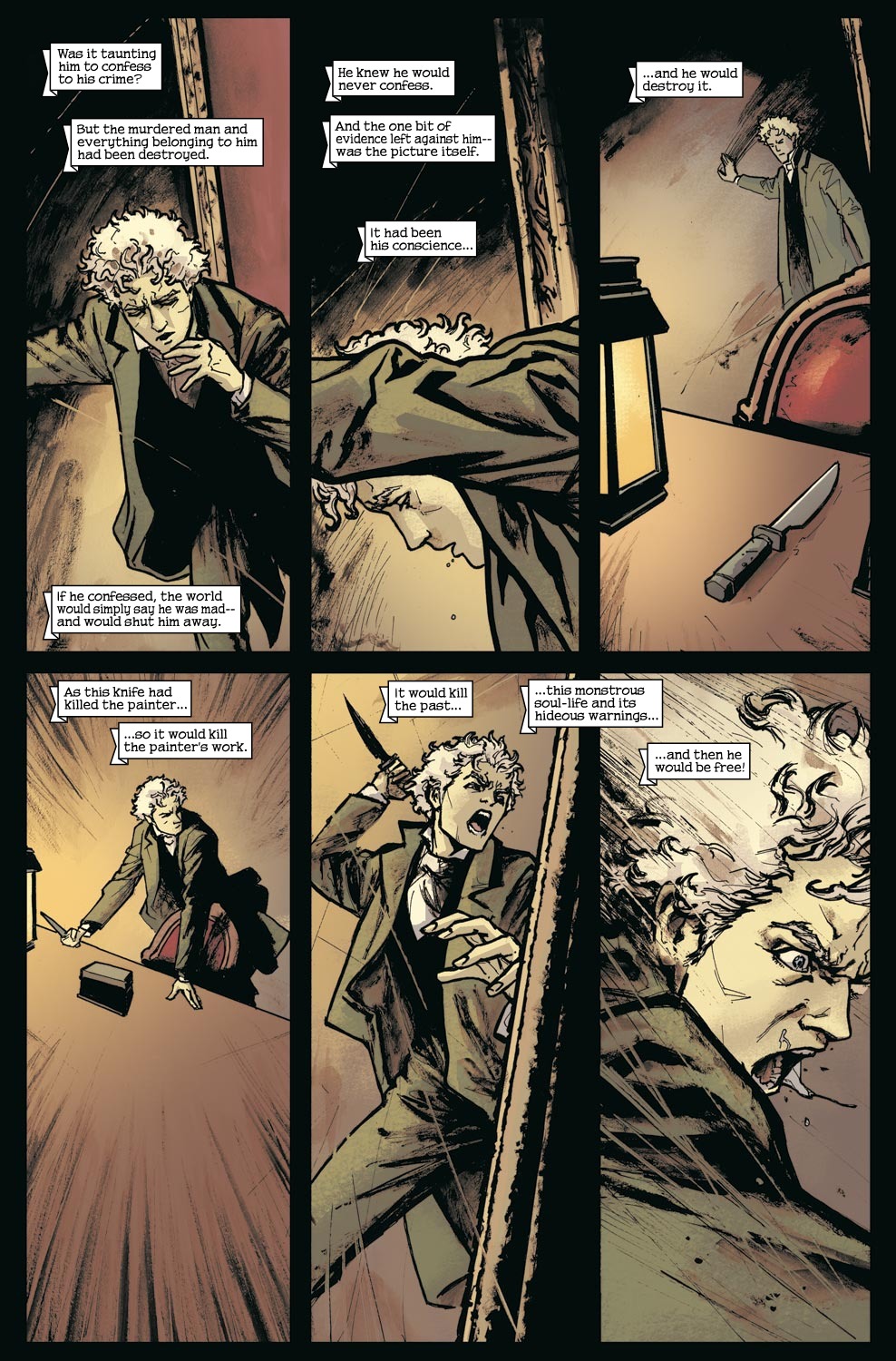 Read online Marvel Illustrated: The Picture of Dorian Gray comic -  Issue #6 - 20