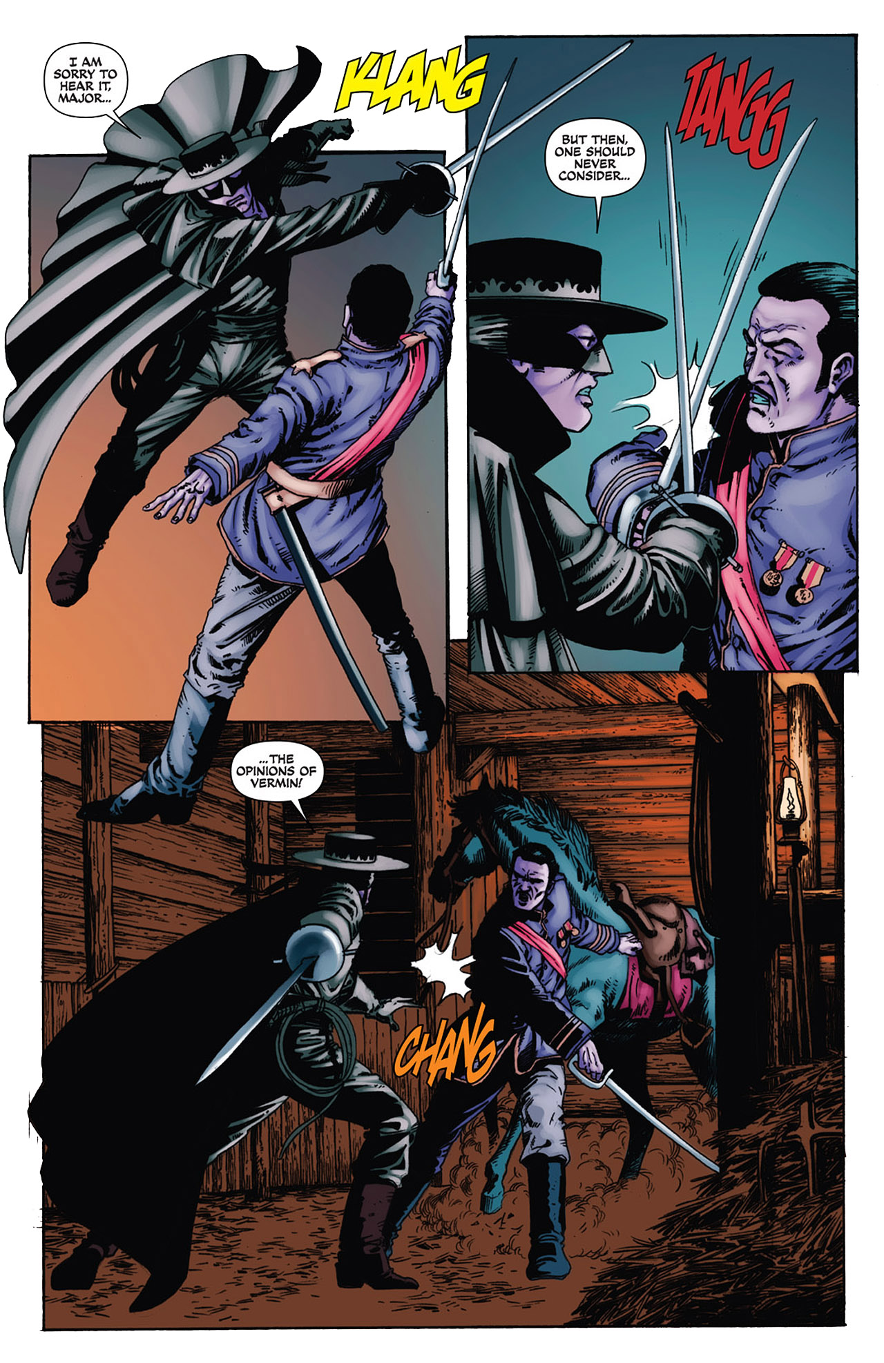 Read online Zorro Rides Again comic -  Issue #5 - 18