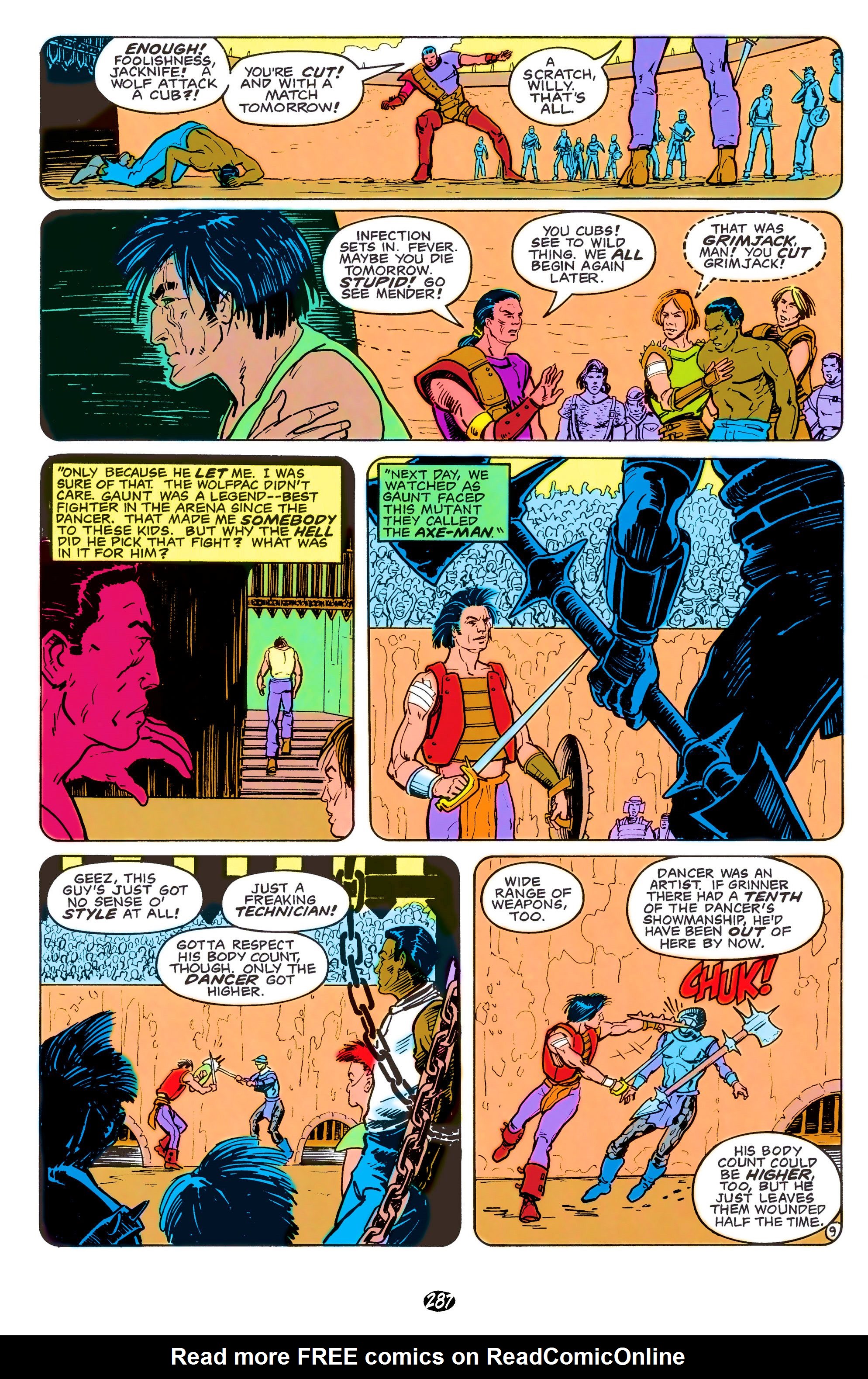Read online Grimjack comic -  Issue # _TPB 2 - 286
