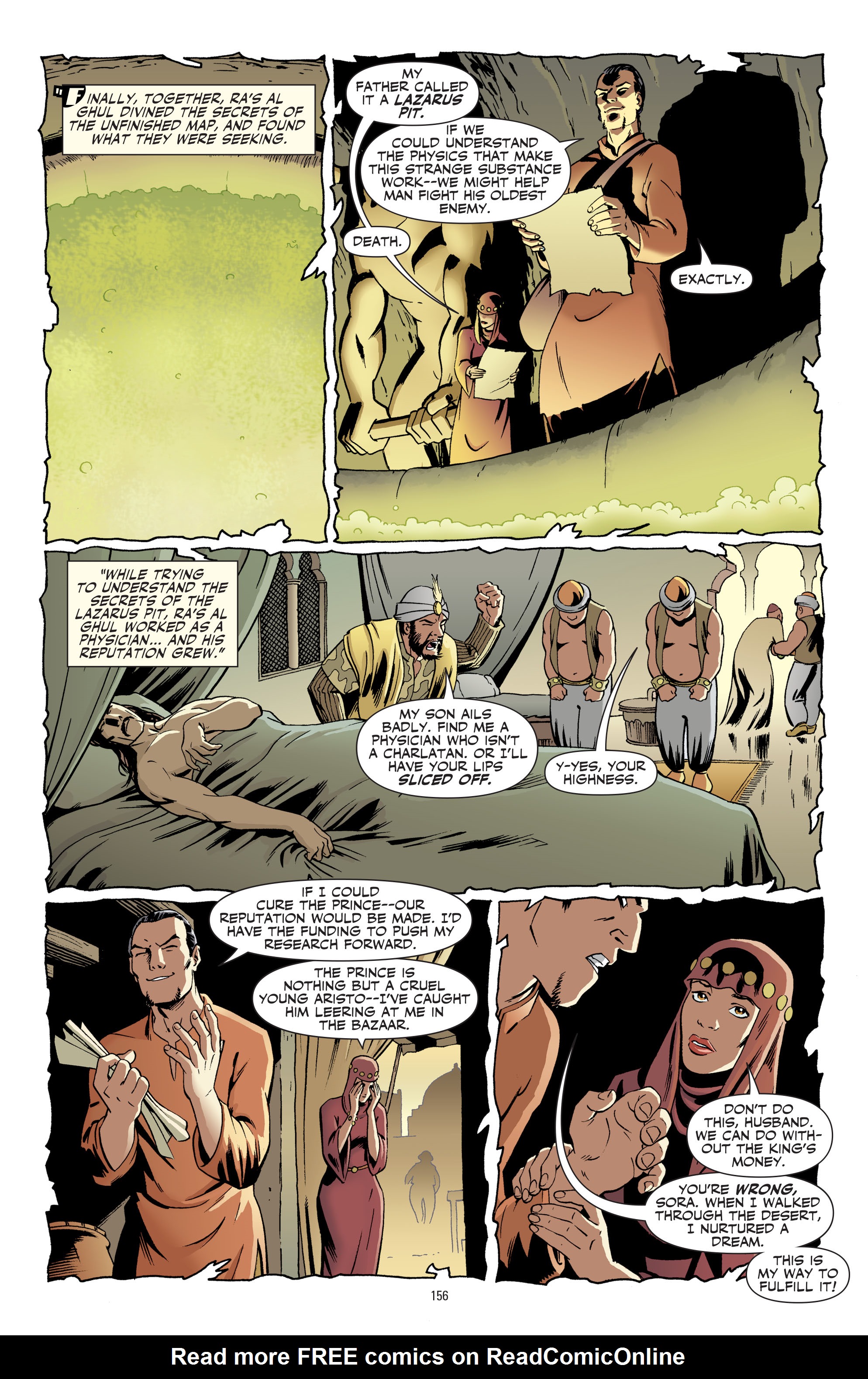 Read online Batman Arkham: Ra's Al Ghul comic -  Issue # TPB (Part 2) - 56