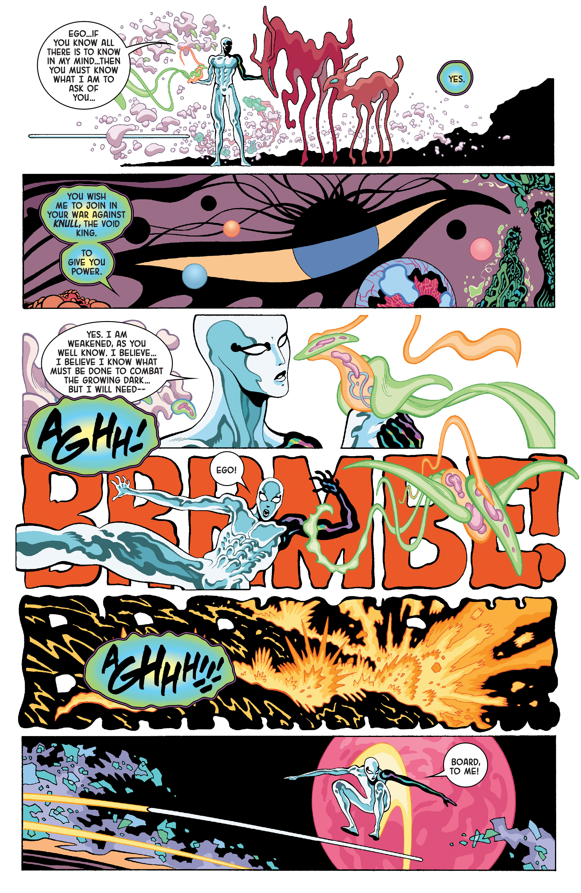 Read online Silver Surfer: Black comic -  Issue #3 - 12