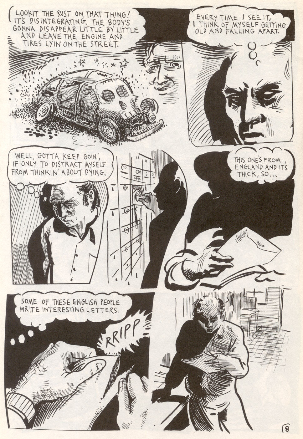 Read online American Splendor: TransAtlantic Comics comic -  Issue # Full - 11