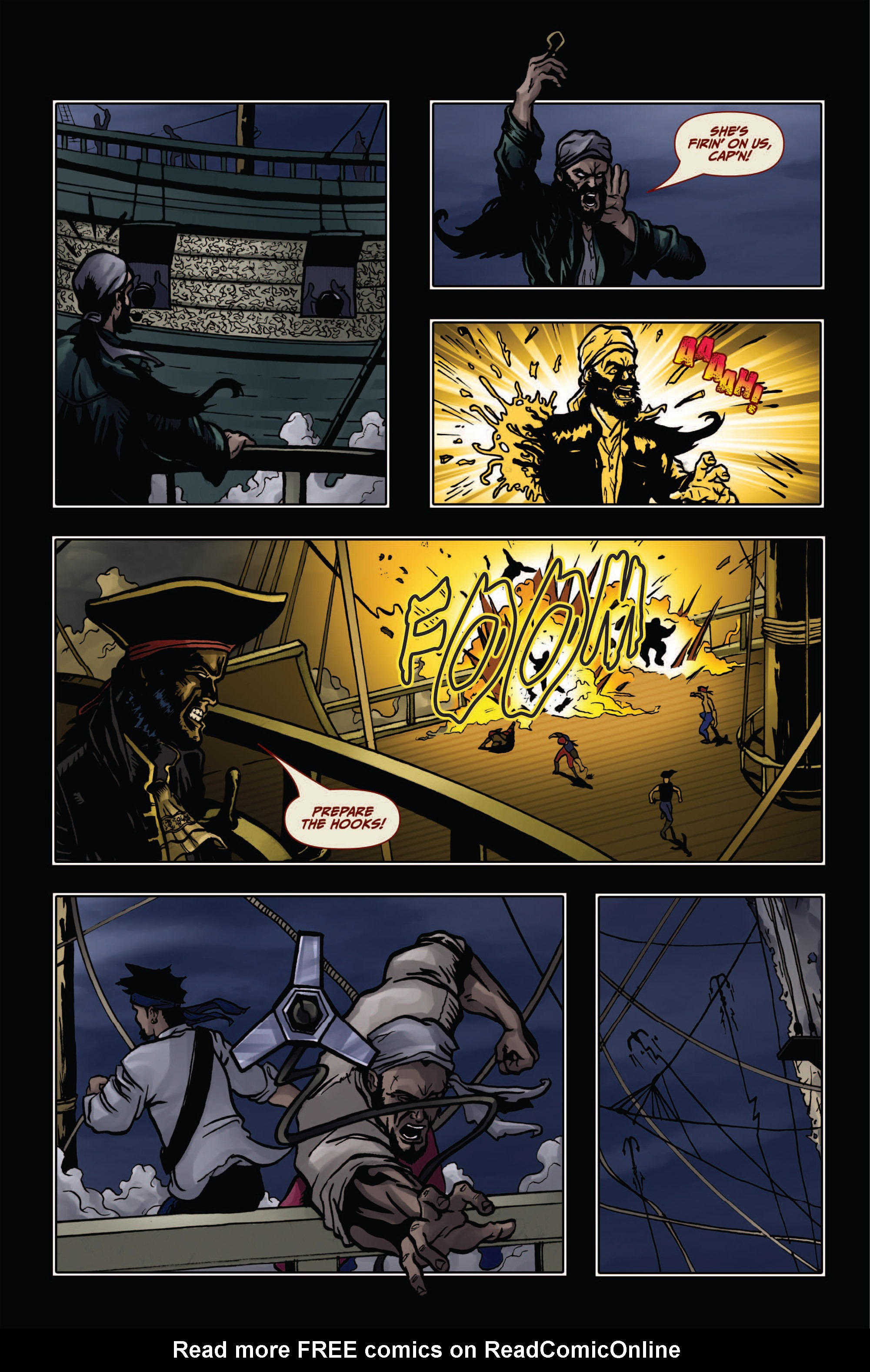 Read online Dead Men Tell No Tales comic -  Issue #1 - 8