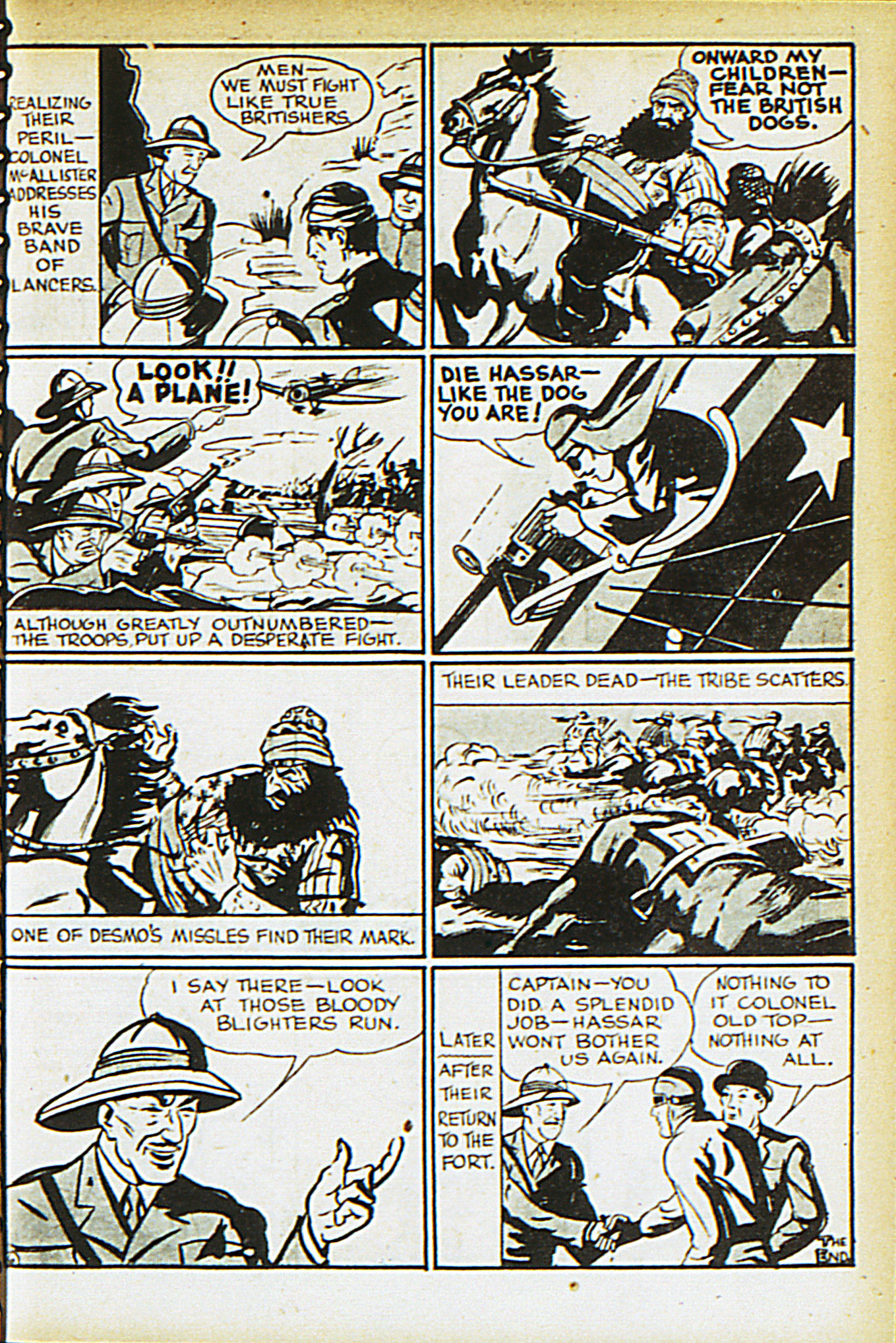 Read online Adventure Comics (1938) comic -  Issue #31 - 34