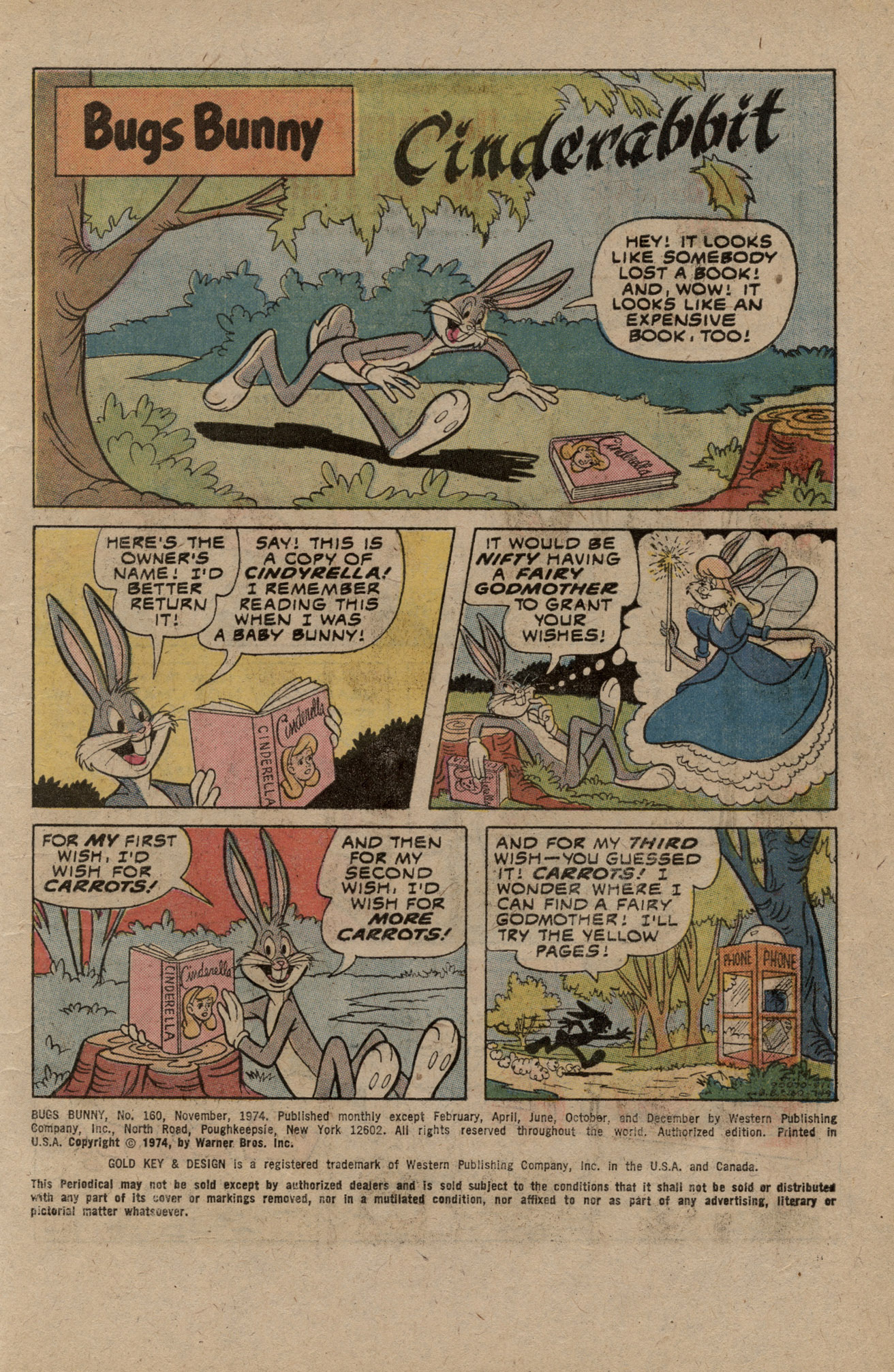 Read online Bugs Bunny comic -  Issue #160 - 3