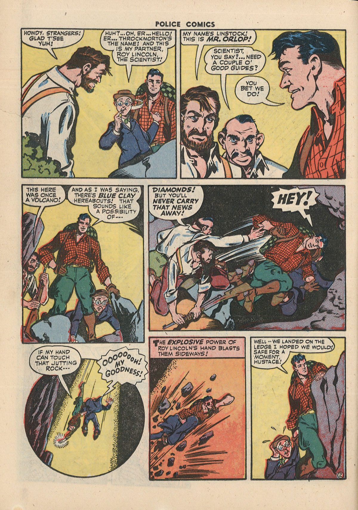 Read online Police Comics comic -  Issue #37 - 38