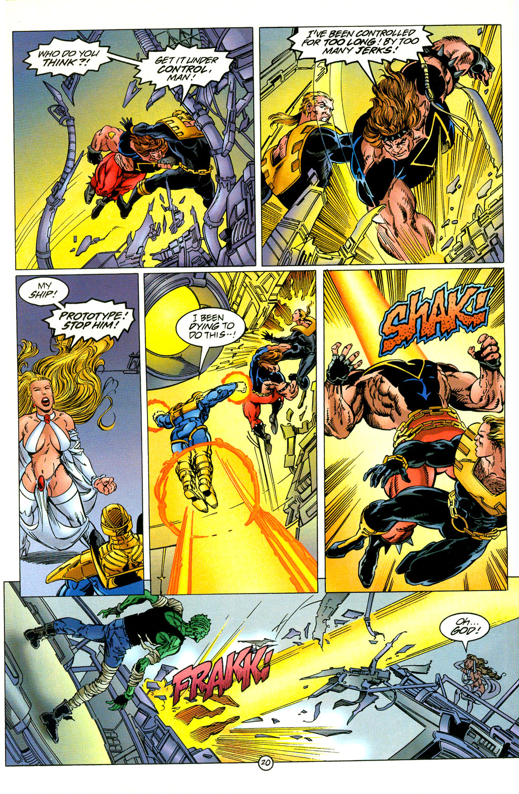 Read online UltraForce (1994) comic -  Issue #2 - 21
