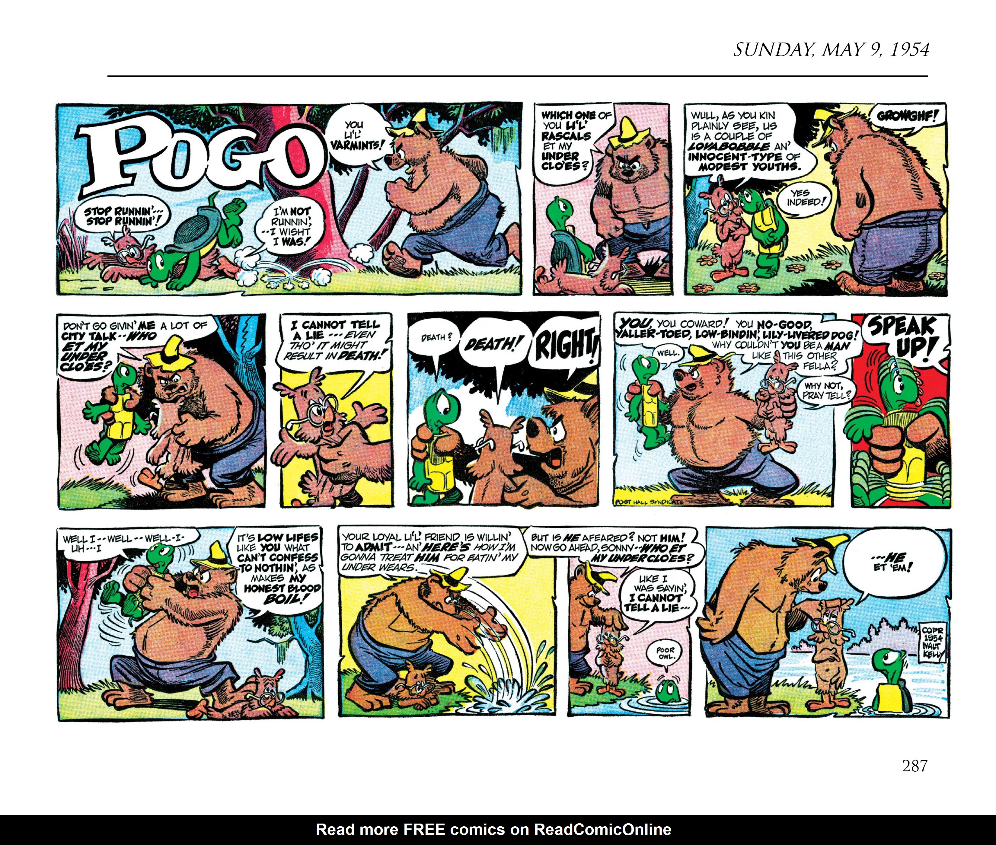 Read online Pogo by Walt Kelly: The Complete Syndicated Comic Strips comic -  Issue # TPB 3 (Part 3) - 99