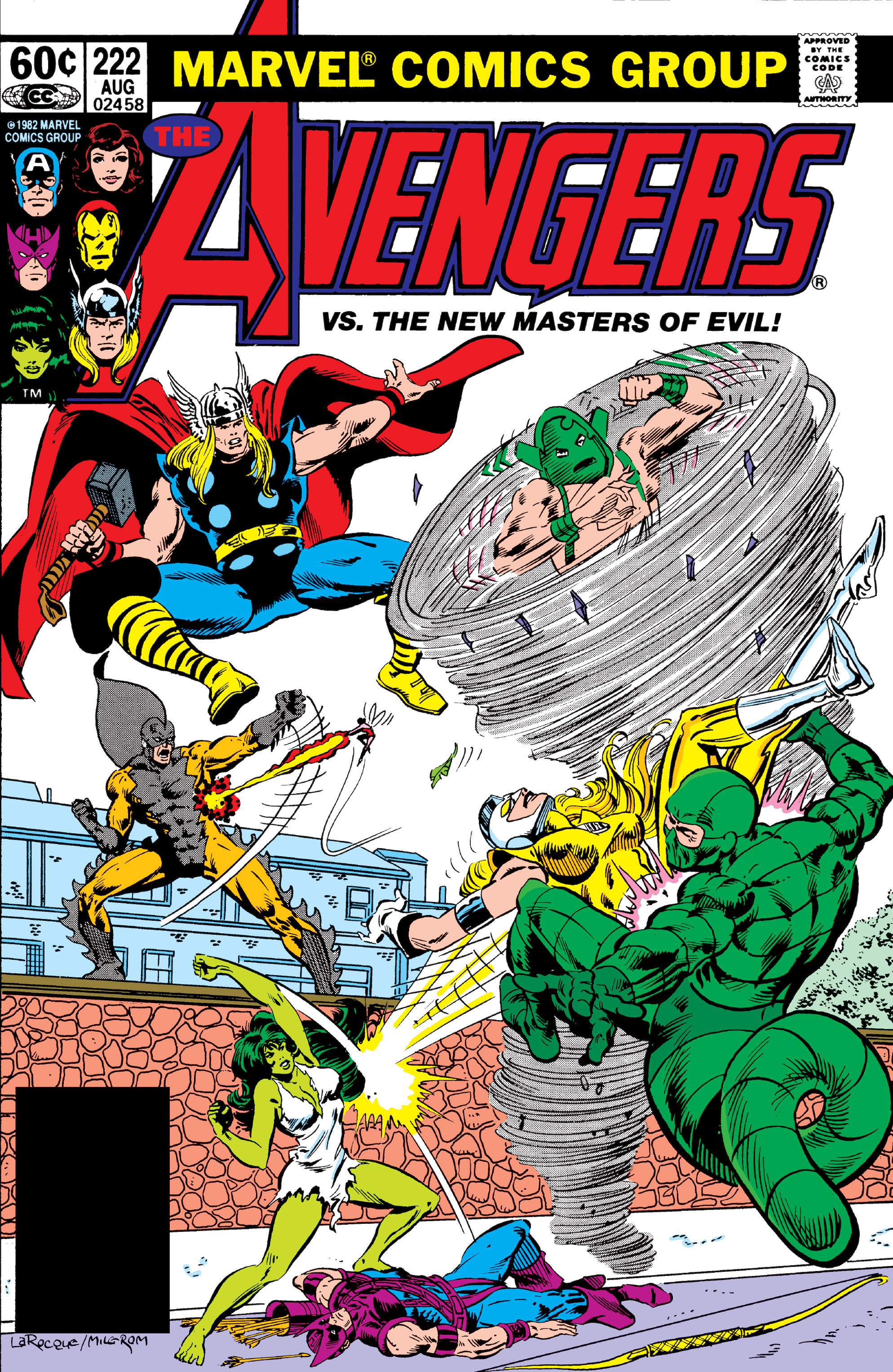 Read online The Avengers (1963) comic -  Issue #222 - 1