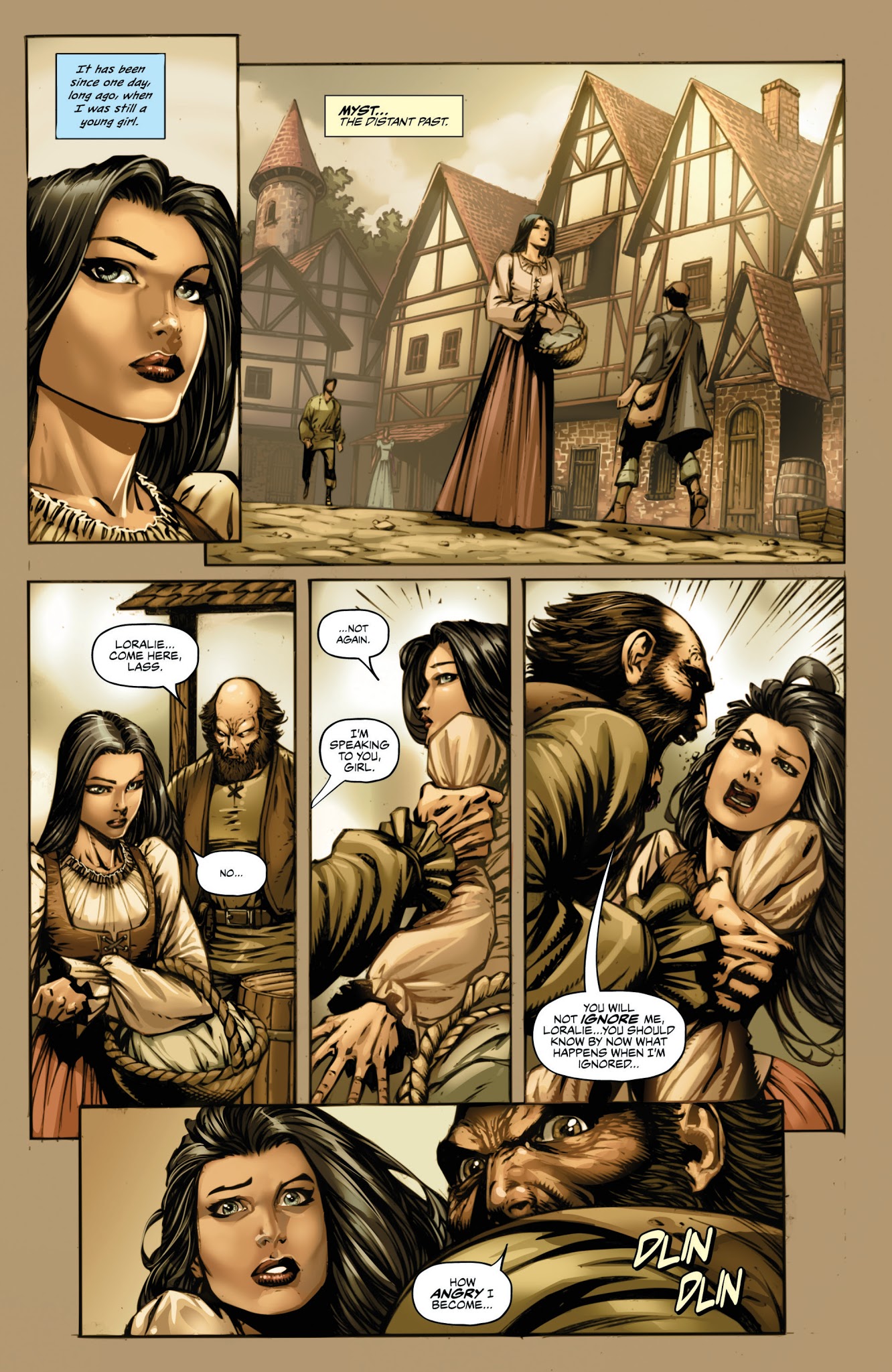 Read online Grimm Fairy Tales: Tarot comic -  Issue #4 - 4