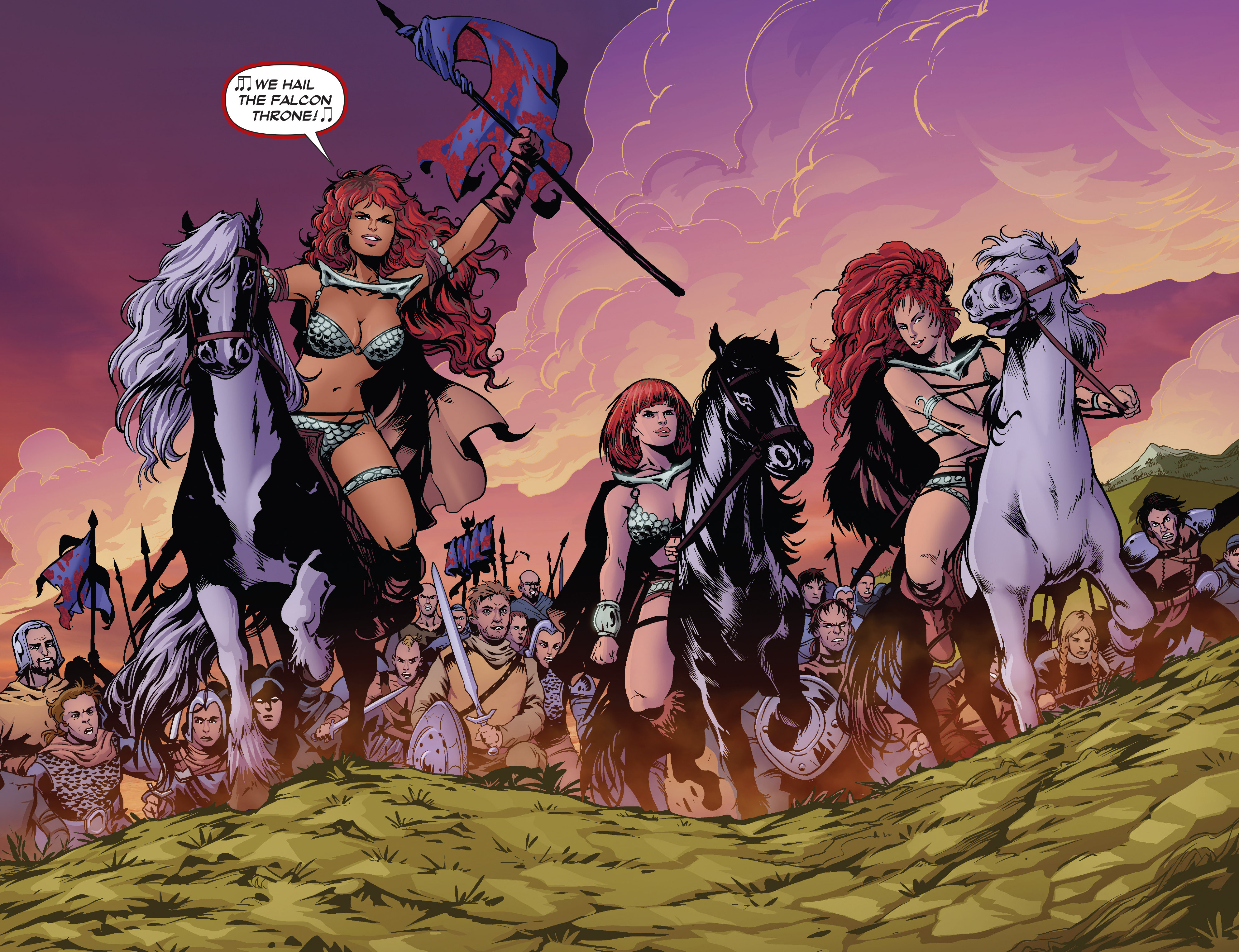 Read online Red Sonja (2016) comic -  Issue #4 - 5