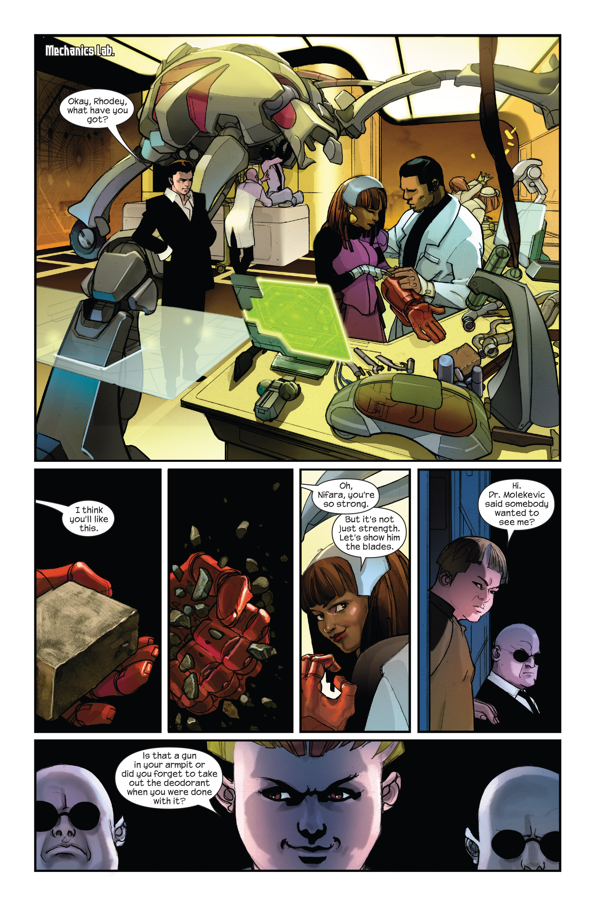 Read online Ultimate Iron Man II comic -  Issue #1 - 9
