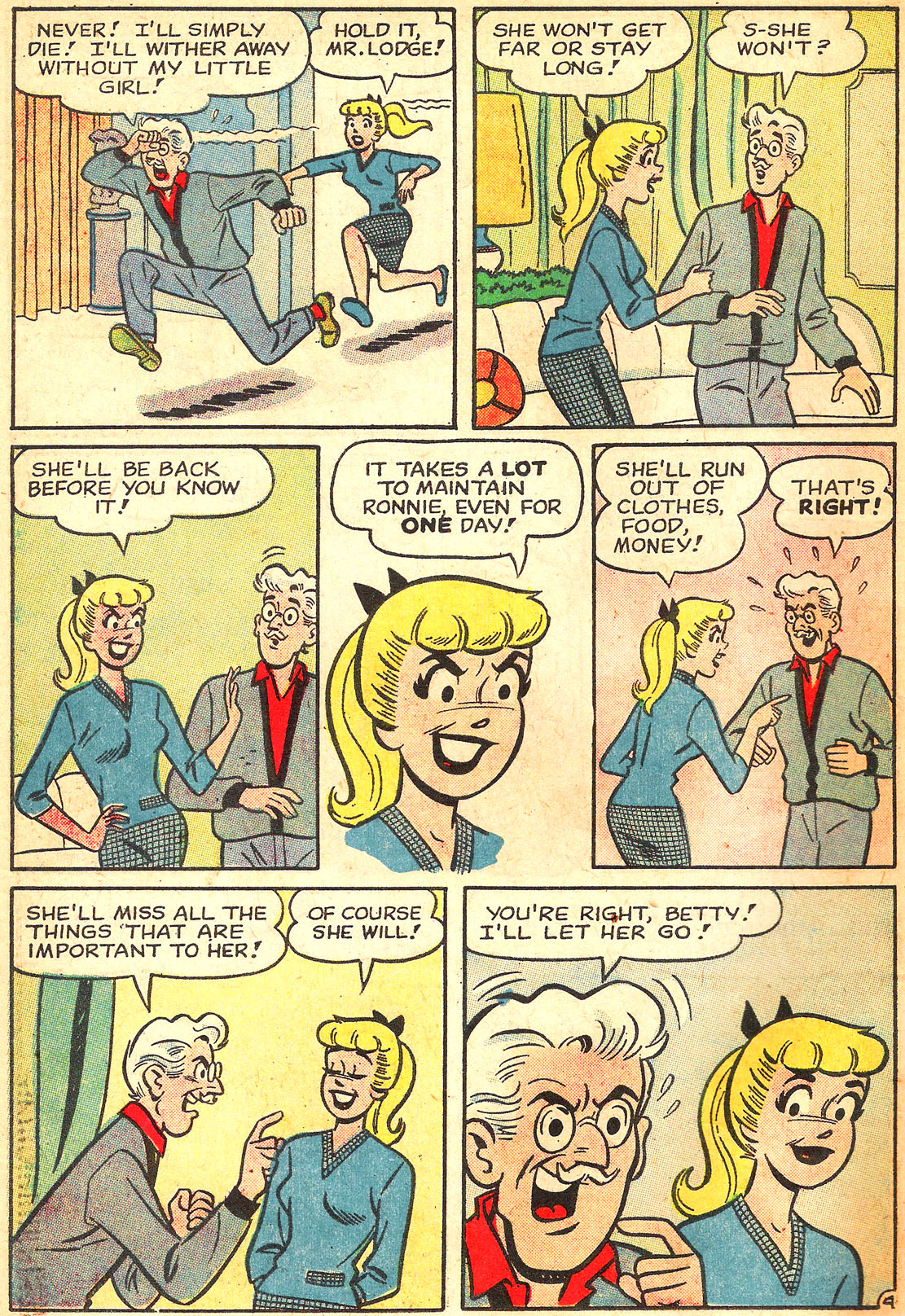 Read online Archie's Girls Betty and Veronica comic -  Issue #87 - 6
