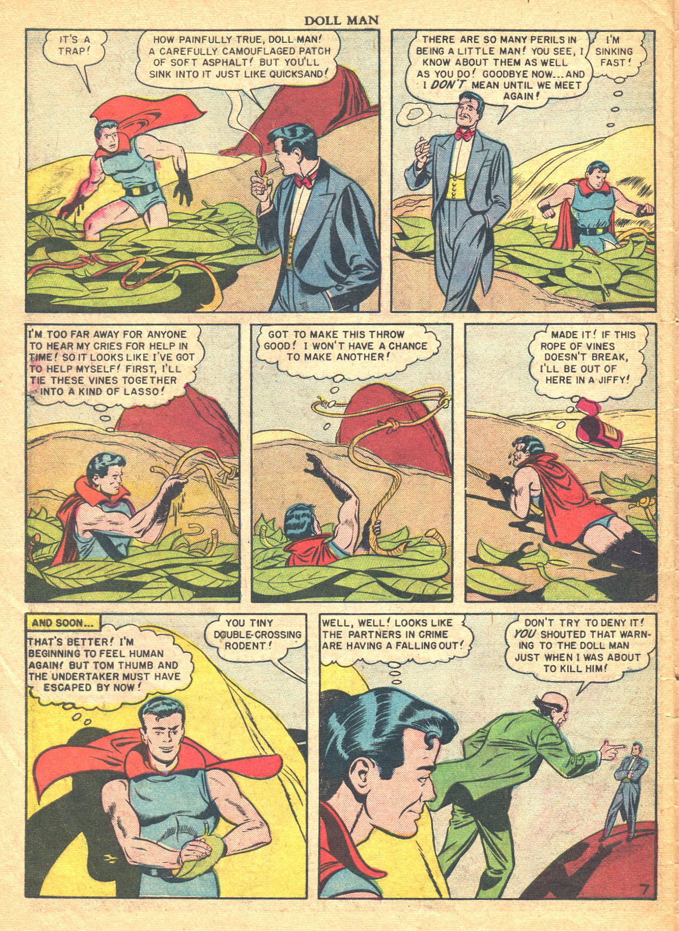 Read online Doll Man comic -  Issue #28 - 32