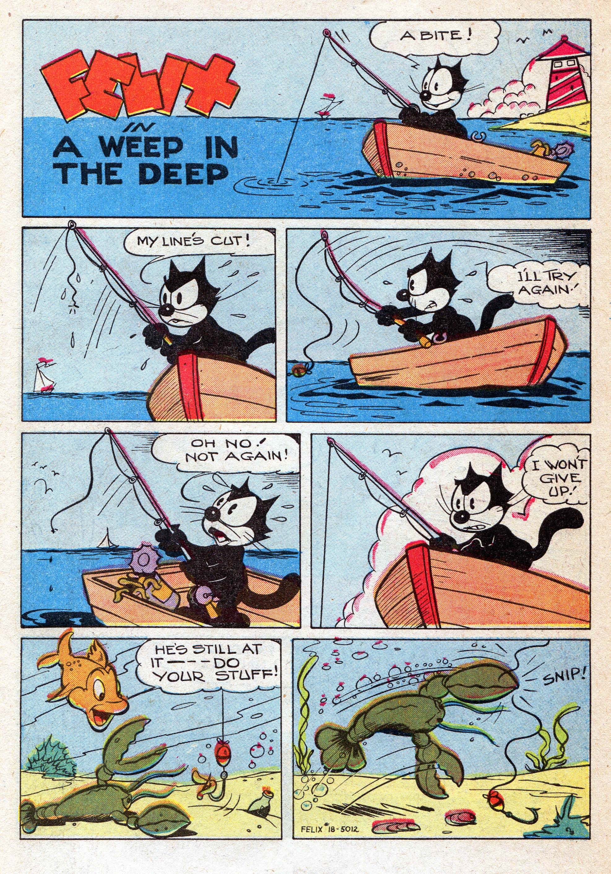 Read online Felix the Cat (1948) comic -  Issue #18 - 3