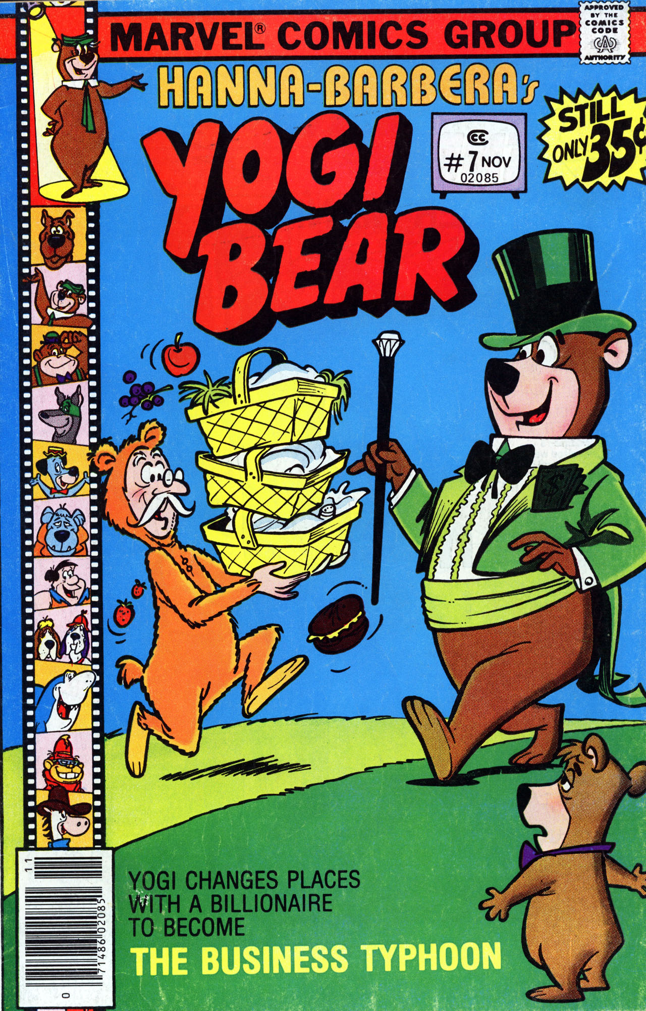 Read online Yogi Bear comic -  Issue #7 - 1