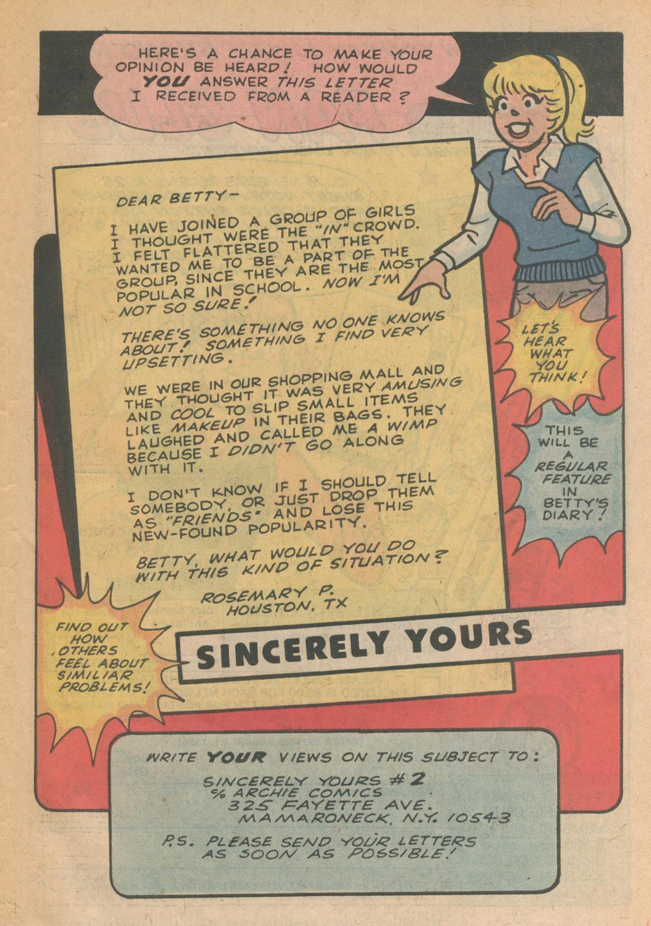 Read online Betty's Diary comic -  Issue #2 - 27
