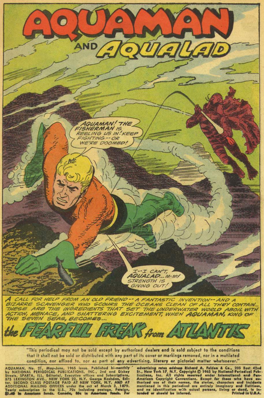 Aquaman (1962) Issue #21 #21 - English 3 Aquaman (1962) Issue #21 #21 - English 3
