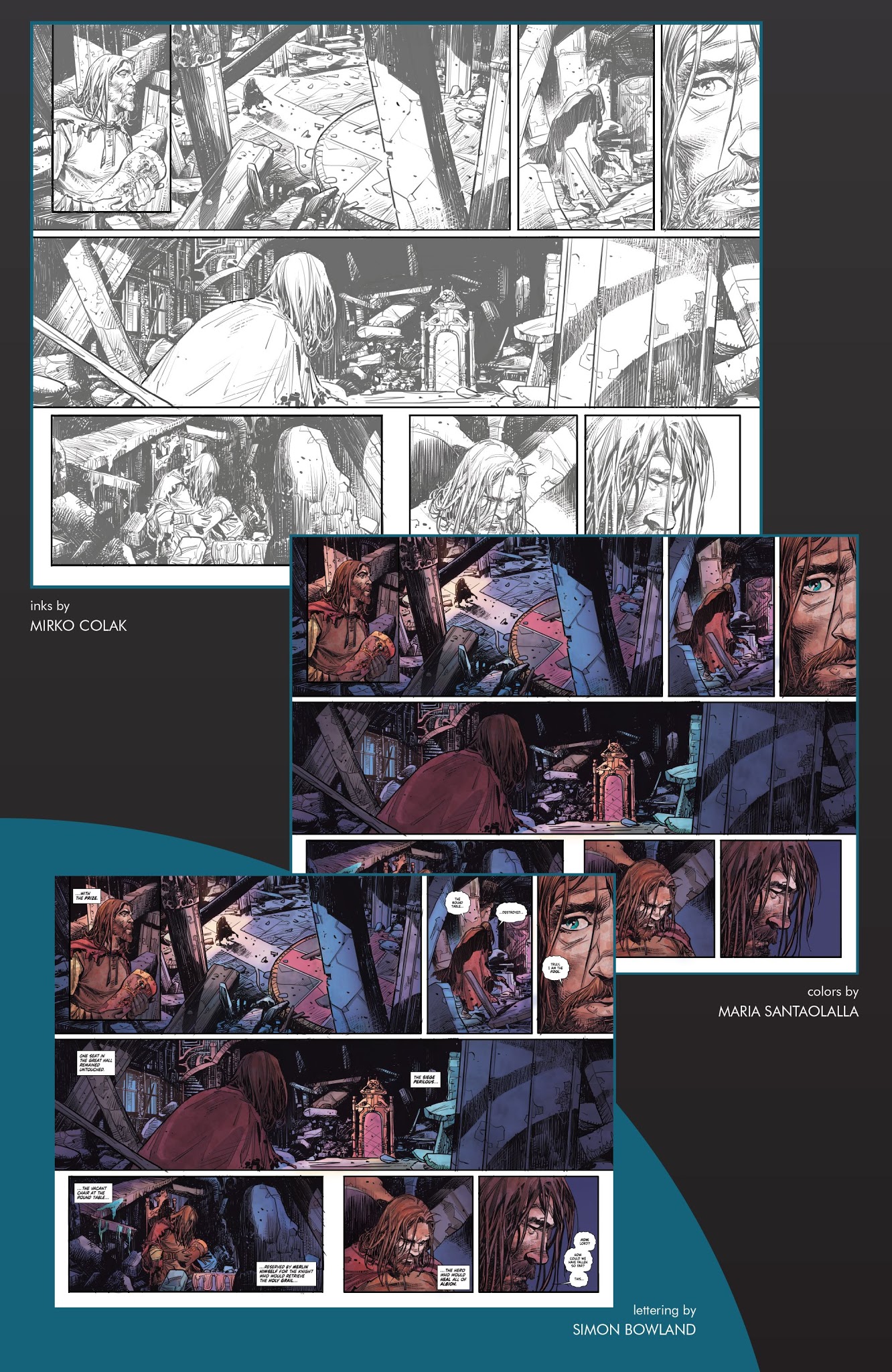 Read online Unholy Grail comic -  Issue #1 - 29