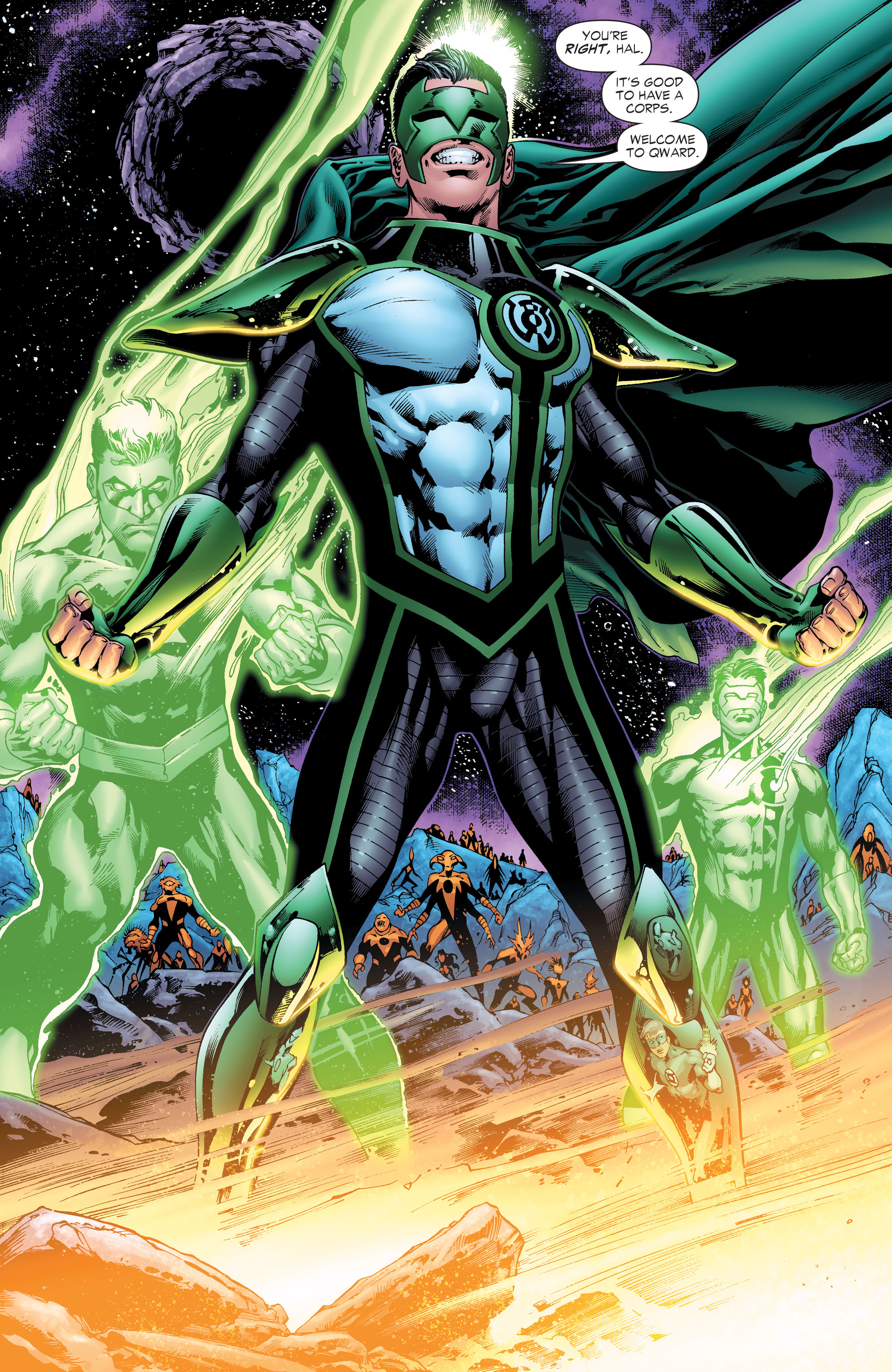 Read online Green Lantern by Geoff Johns comic -  Issue # TPB 3 (Part 1) - 95