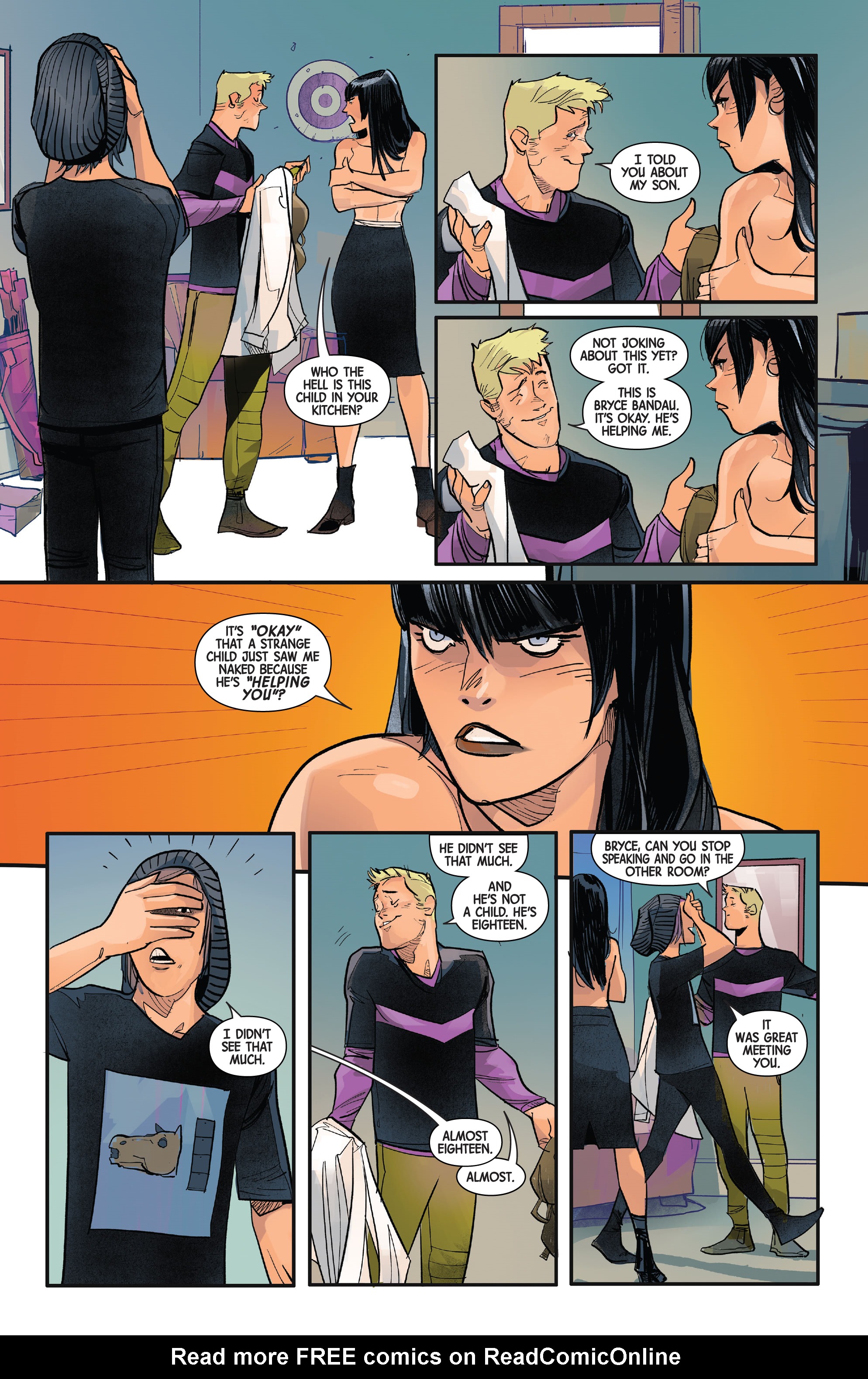 Read online Hawkeye: Freefall comic -  Issue #3 - 5