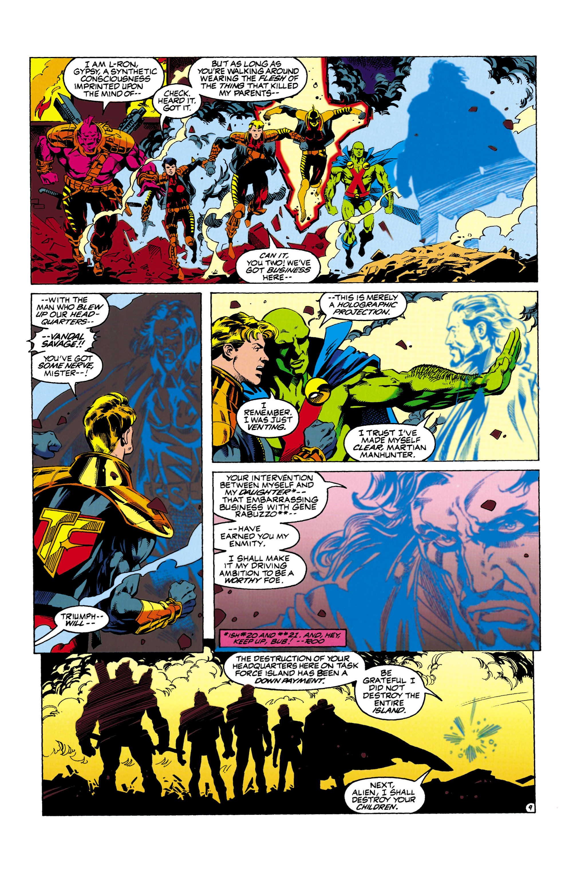 Read online Justice League Task Force comic -  Issue #22 - 9