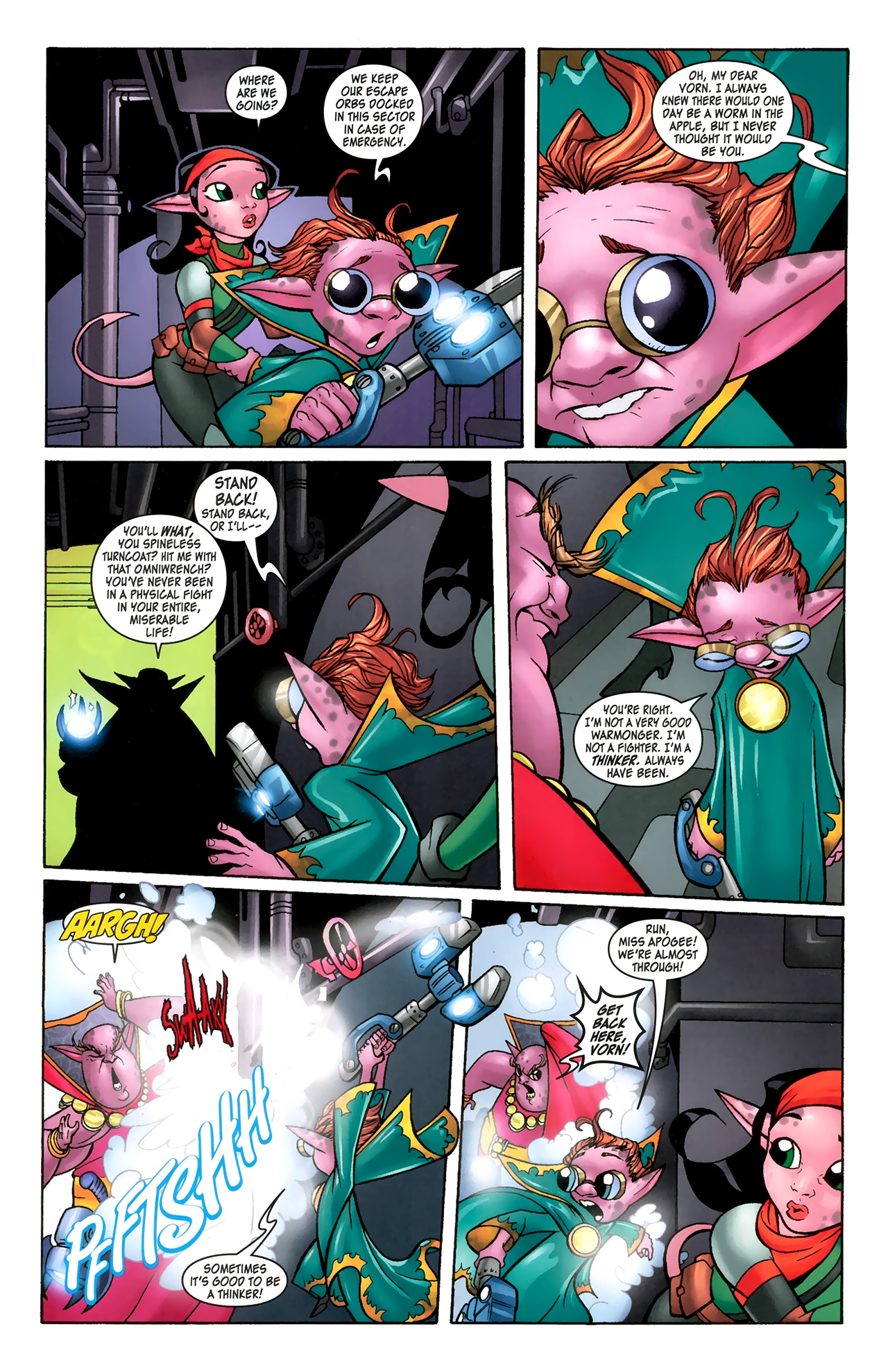 Read online Ratchet & Clank comic -  Issue #5 - 19